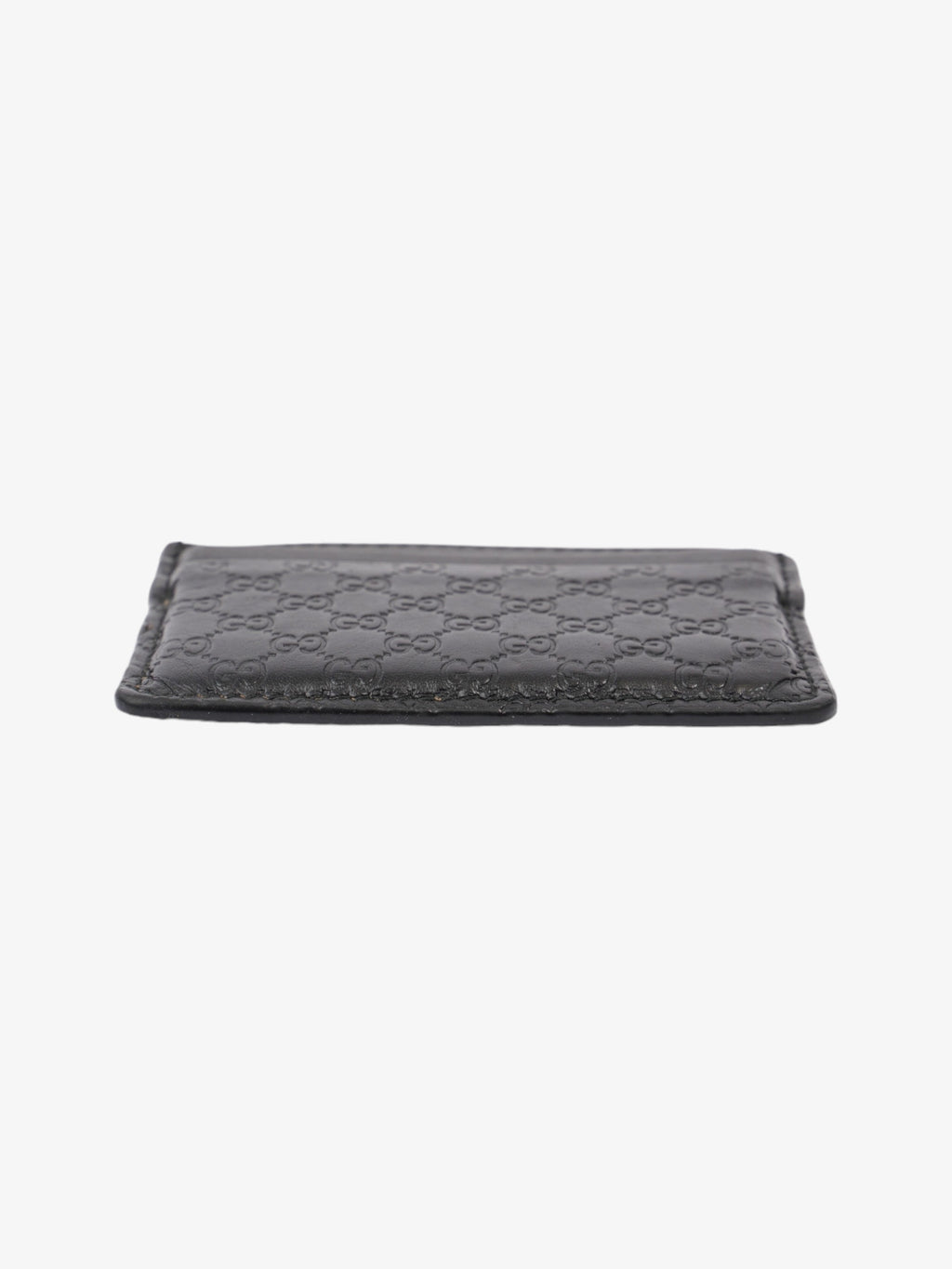 Gucci Microguccissima  Holder Black Leather