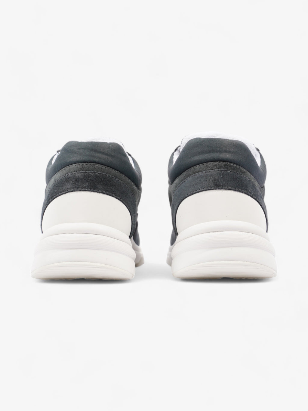 Chanel CC Trainer Black / White Suede EU 39.5 UK 6.5