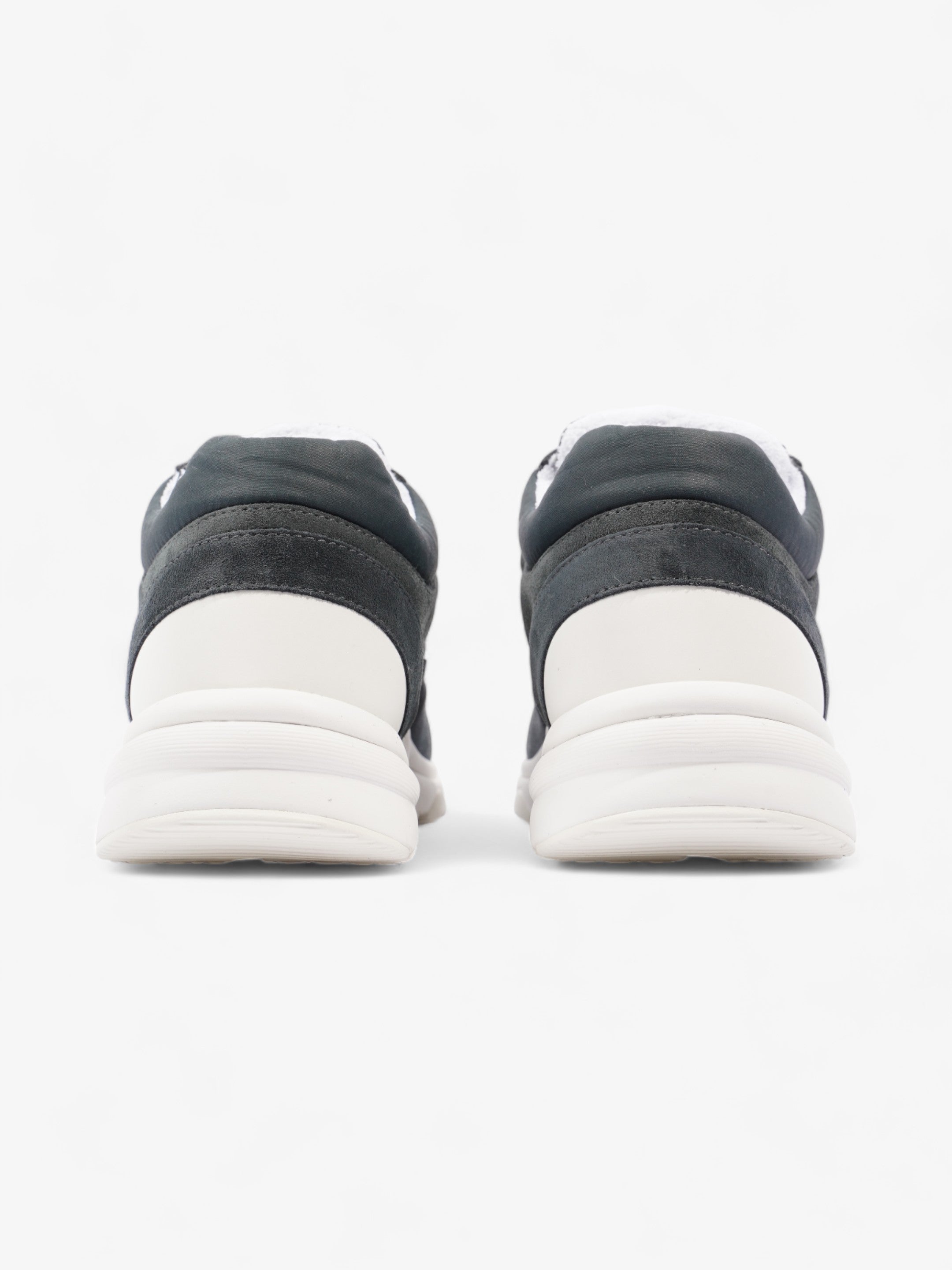 Chanel CC Trainer Black / White Suede EU 39.5 UK 6.5