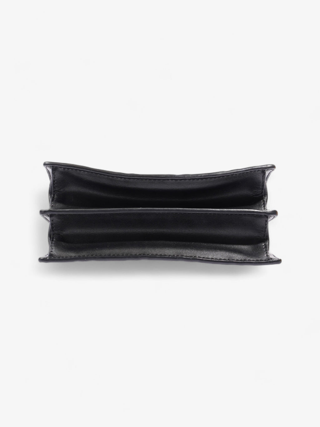 Fendi Kan U Tobacco / Zucca Embossed Leather Small