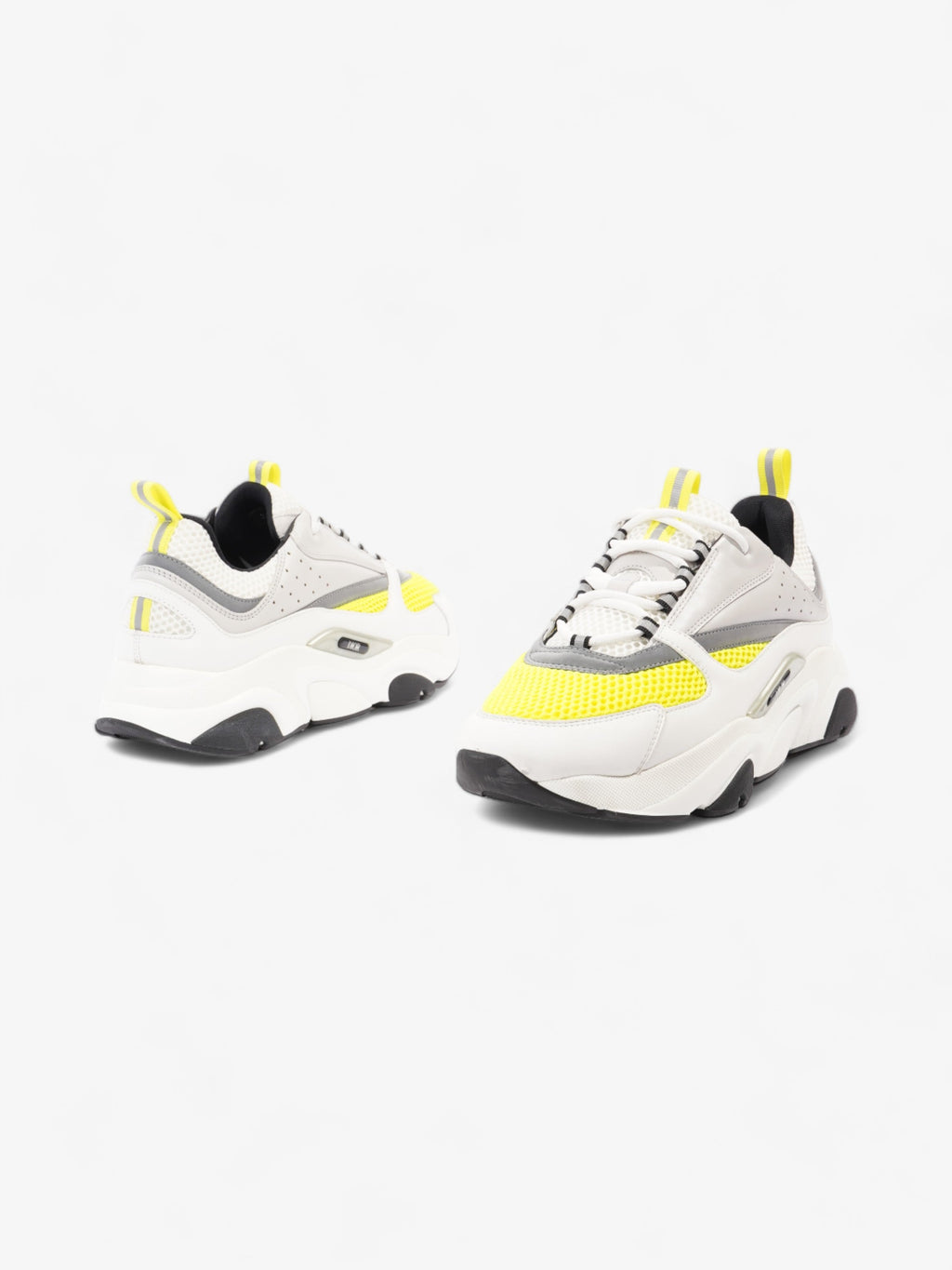 Christian Dior B22 White / Silver / Yellow Mesh EU 44 UK 10