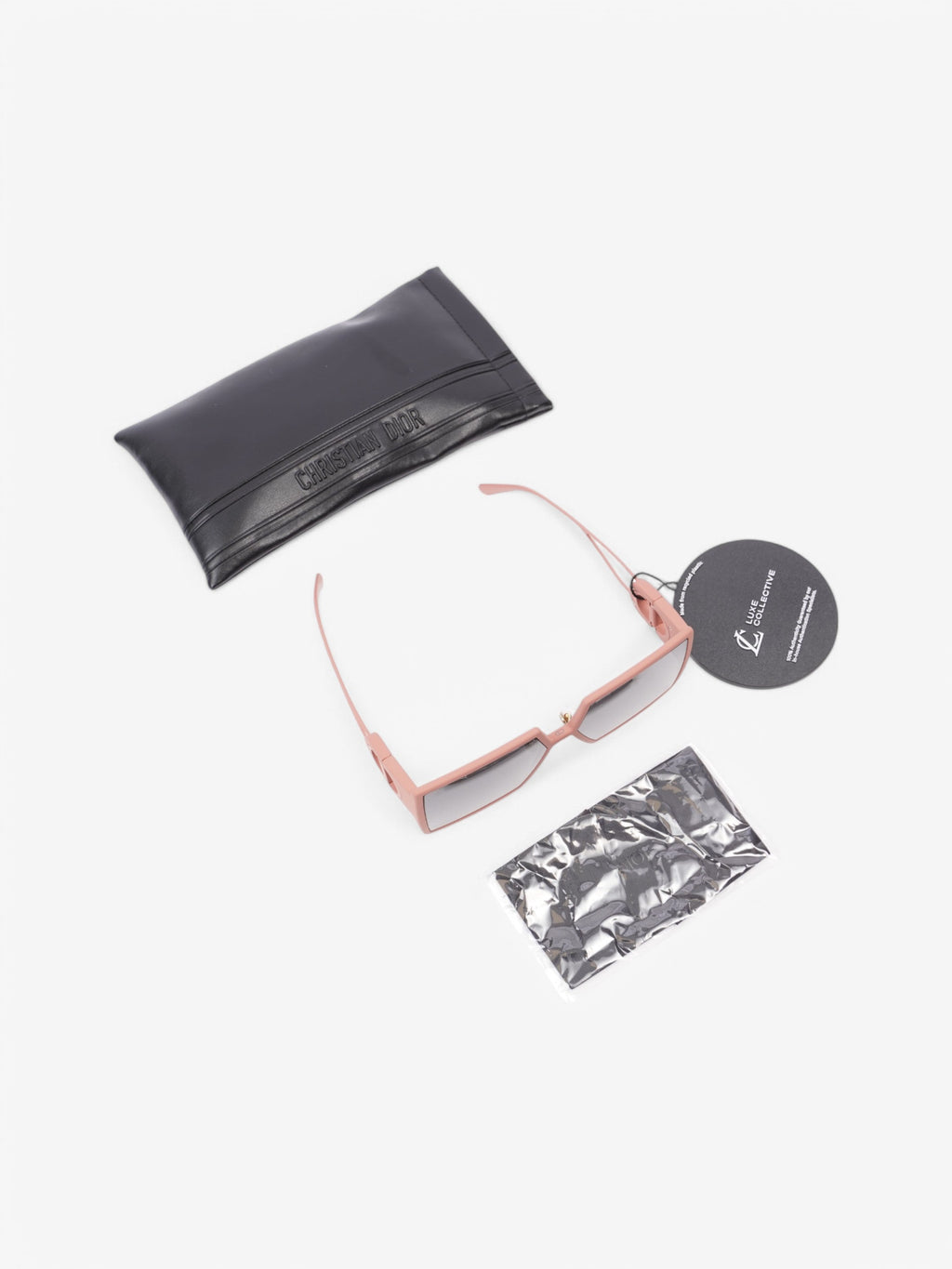 Christian Dior 30 Montaigne Sunglasses Pink Acetate 130mm
