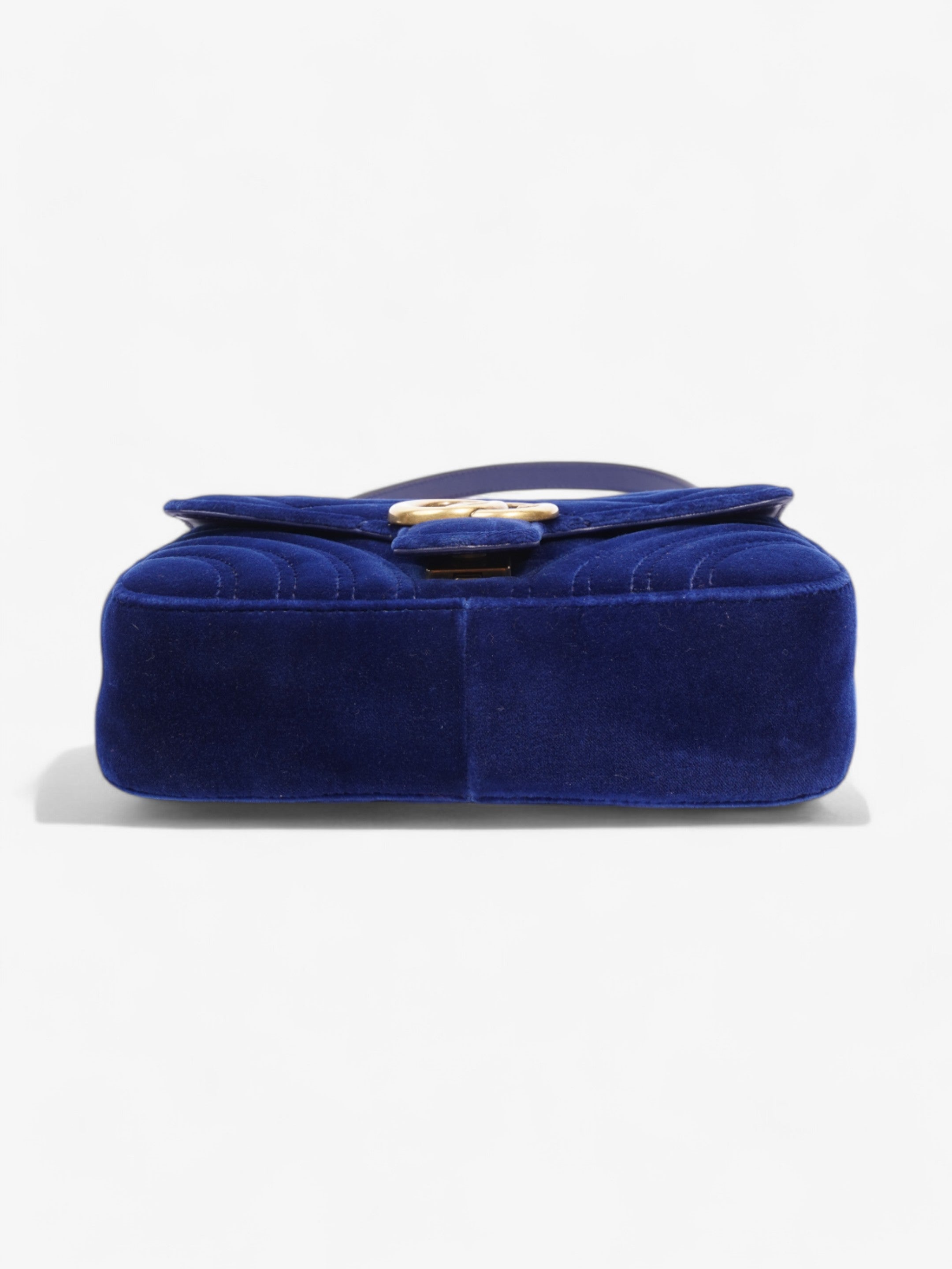 Gucci GG Marmont Blue Velvet Mini