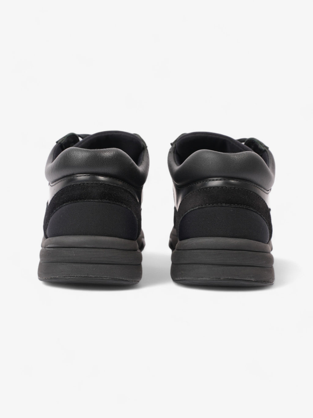 Chanel CC Runner Black Leather EU 37.5 UK 4.5