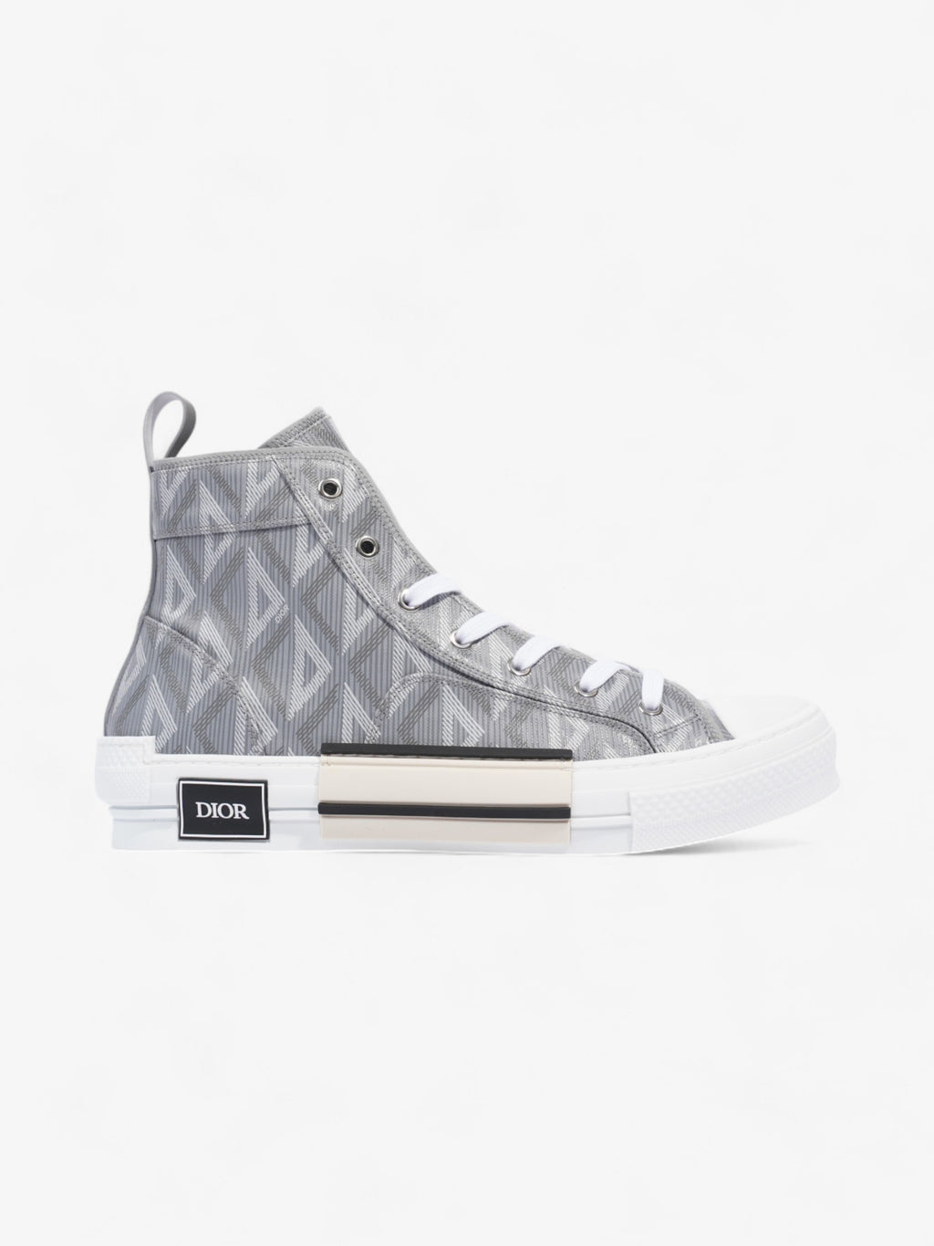 Christian Dior B23 High-tops Grey / White Canvas EU 43 UK 9