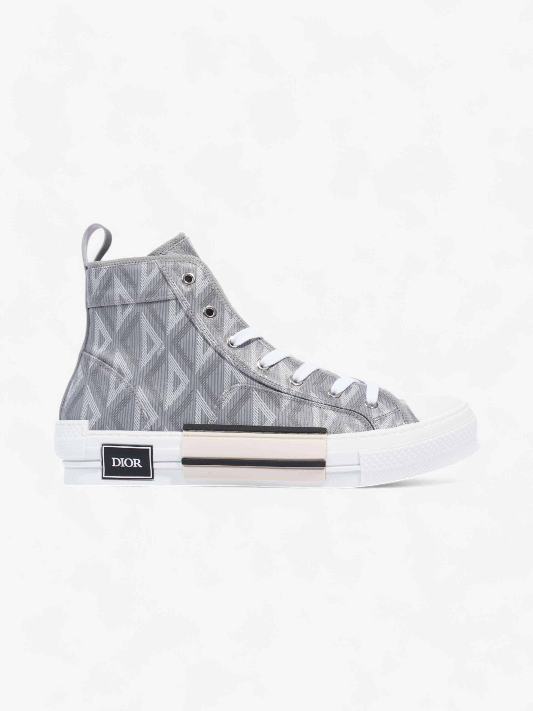 Christian Dior B23 High-tops Grey / White Canvas EU 43 UK 9