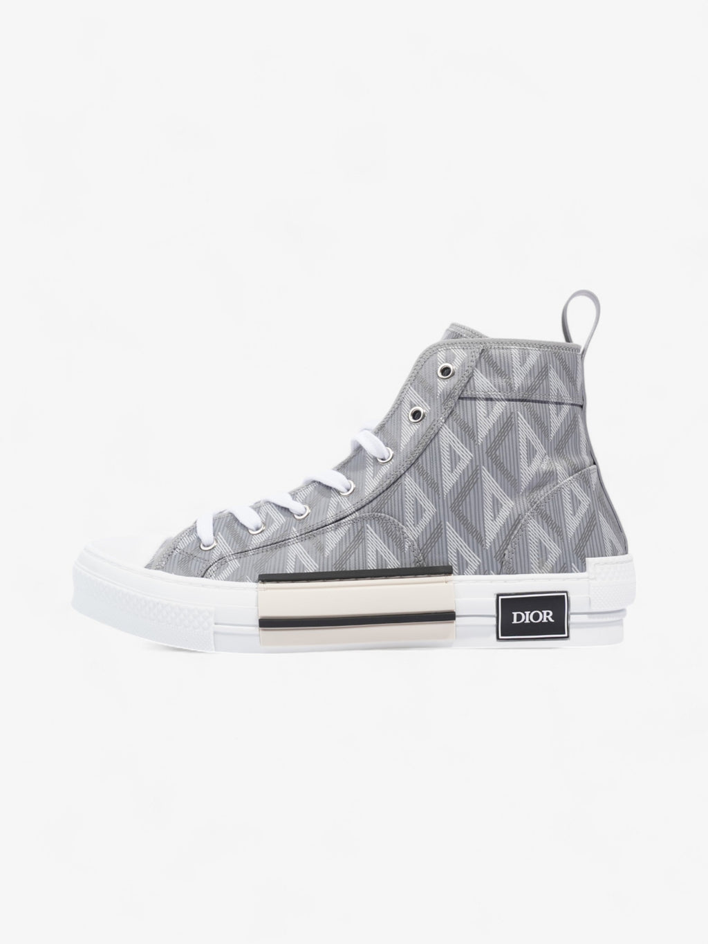Christian Dior B23 High-tops Grey / White Canvas EU 43 UK 9