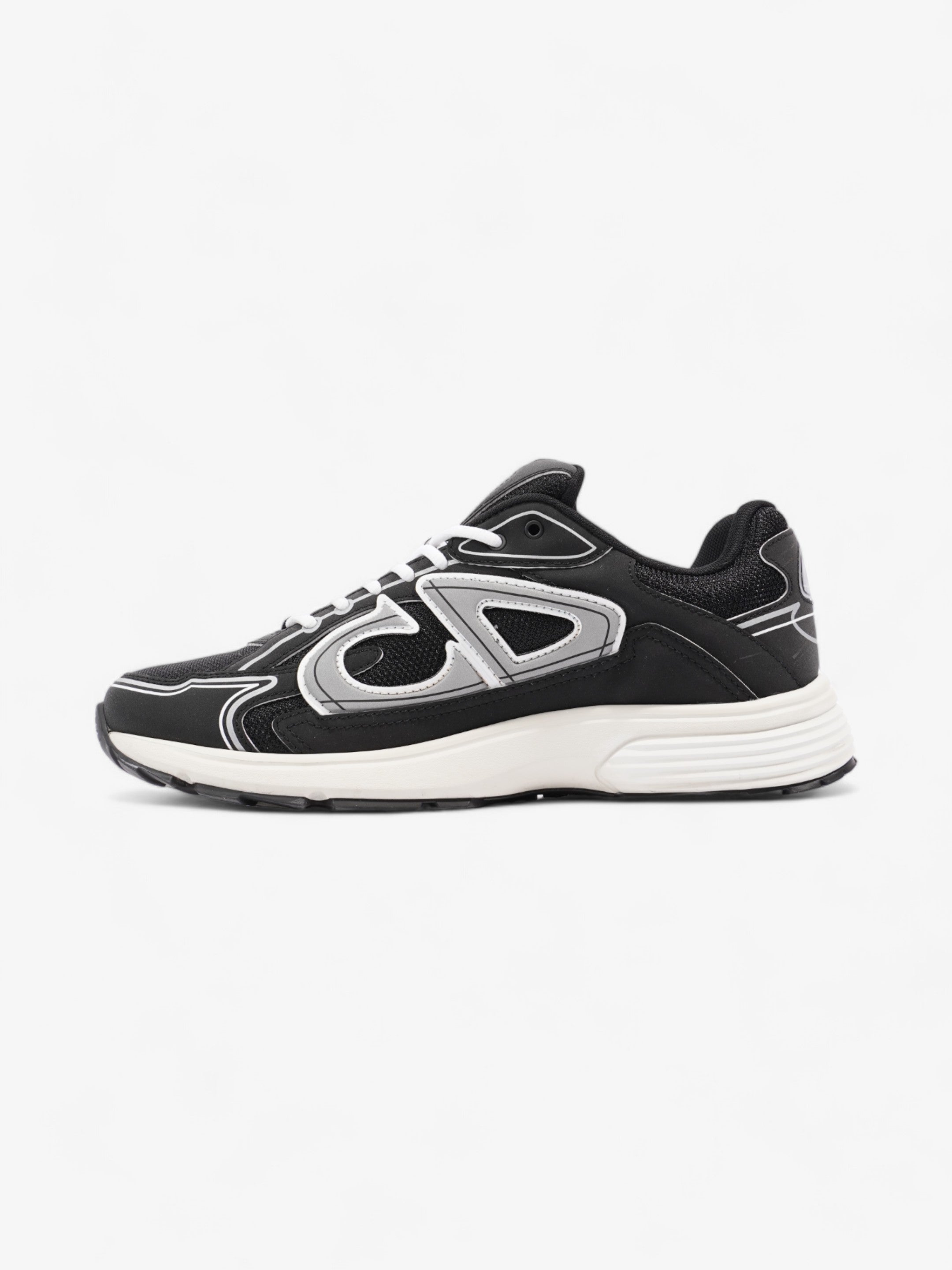 Christian Dior B30 Sneakers Black / Grey / White Mesh EU 42 UK 8