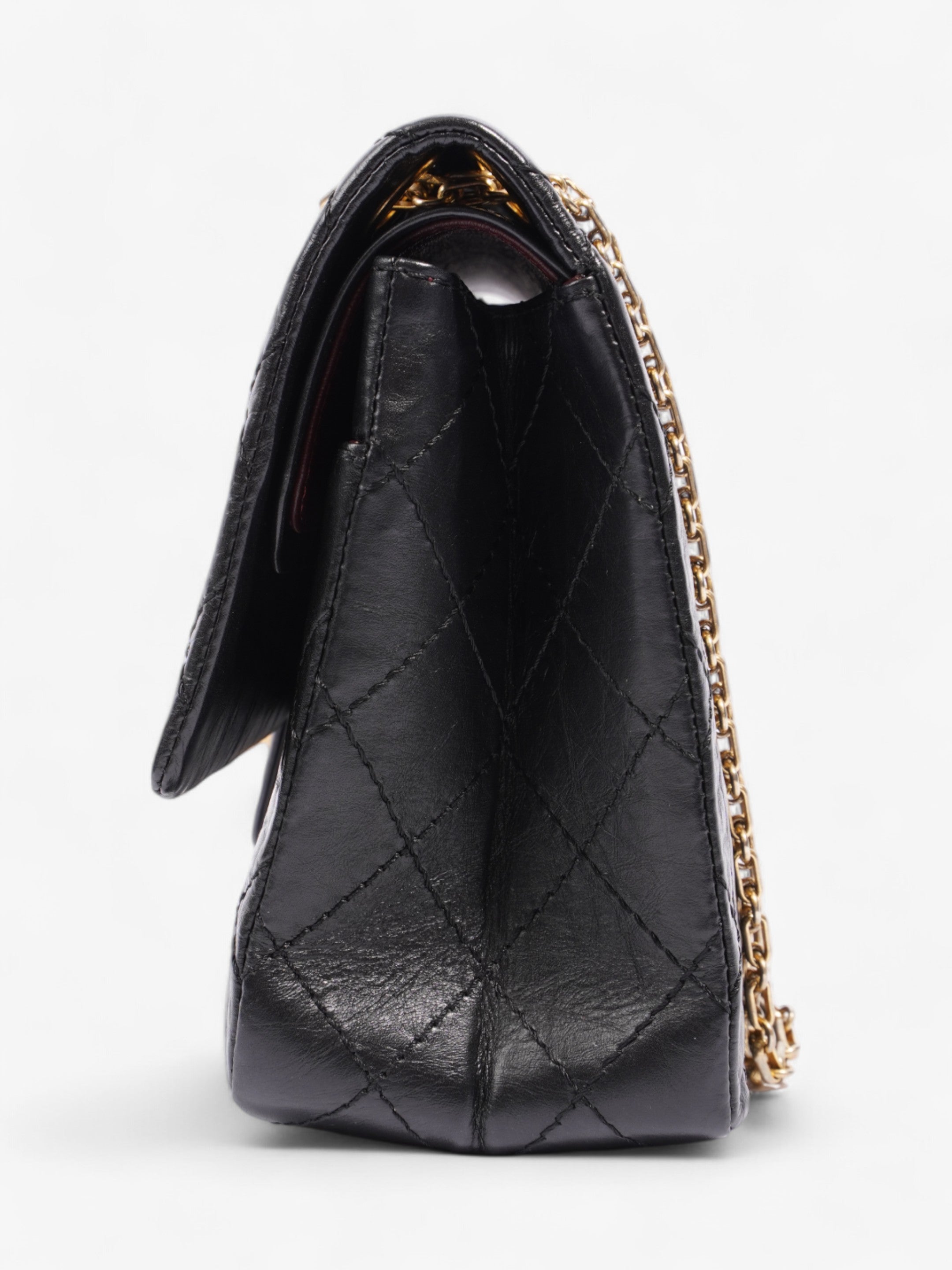 Chanel 2.55 Reissue Black Calfskin Leather