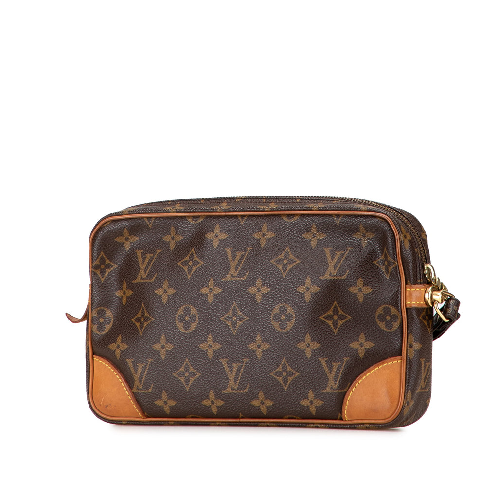Marly Dragonne Clutch Monogram Canvas GM