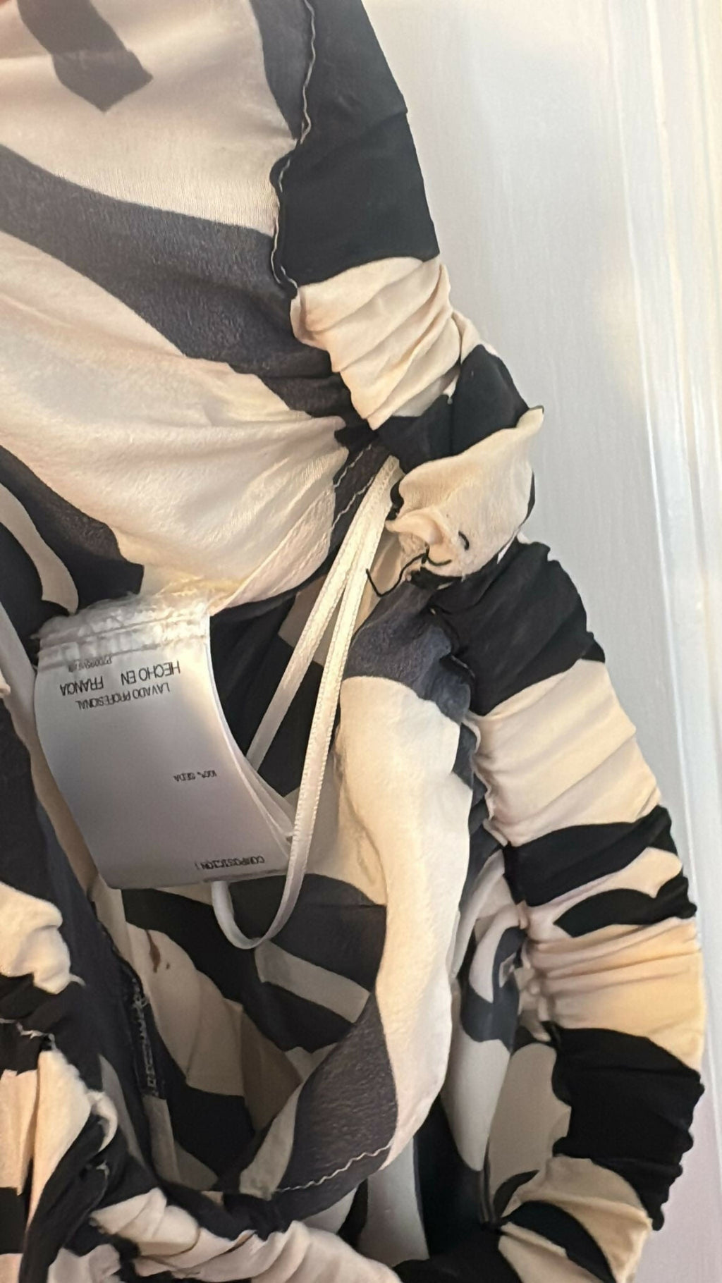 Chanel 2021 SS Wave Pants – Black & White