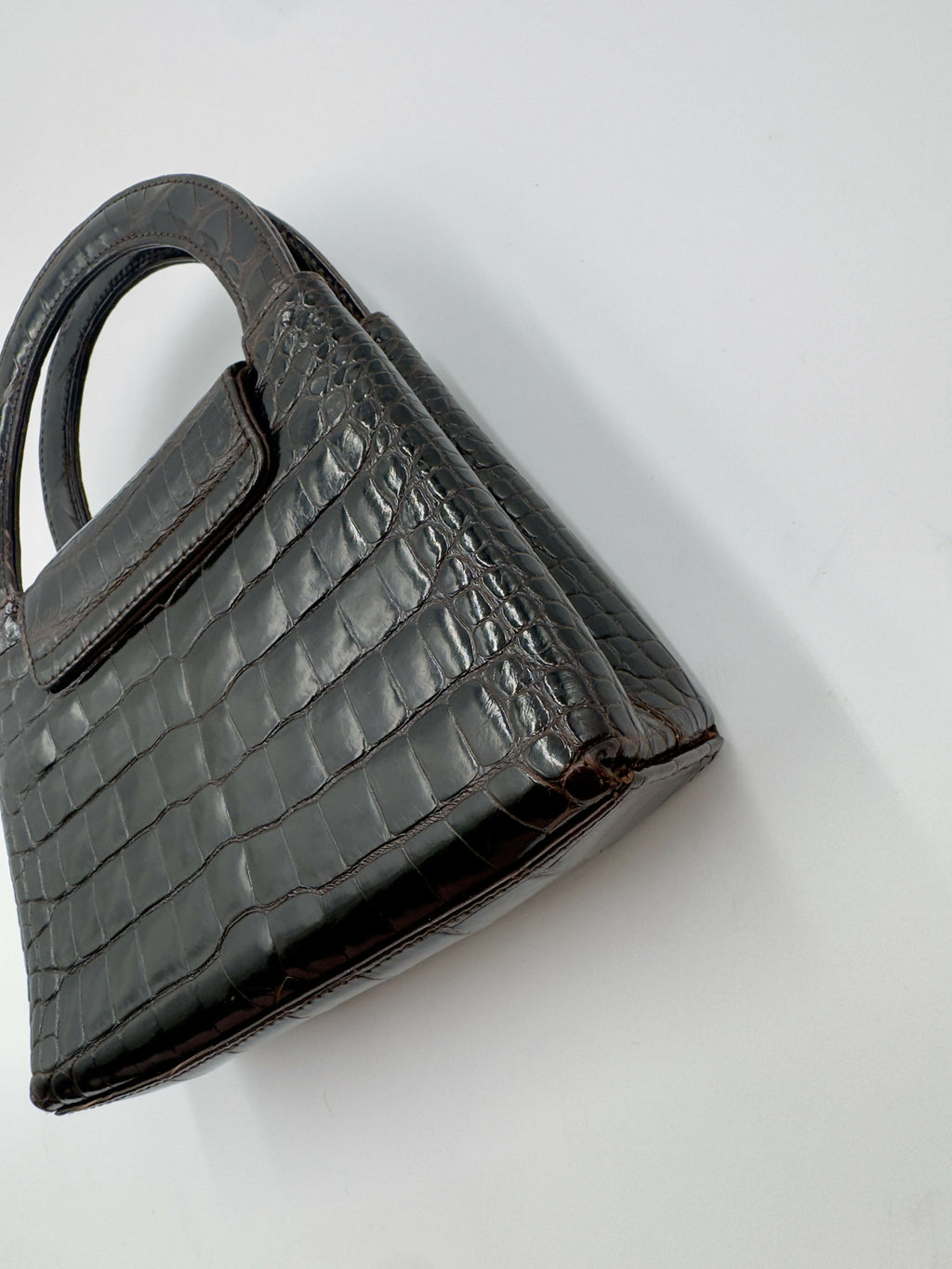 Chanel Vintage Crocodile Mini Kelly