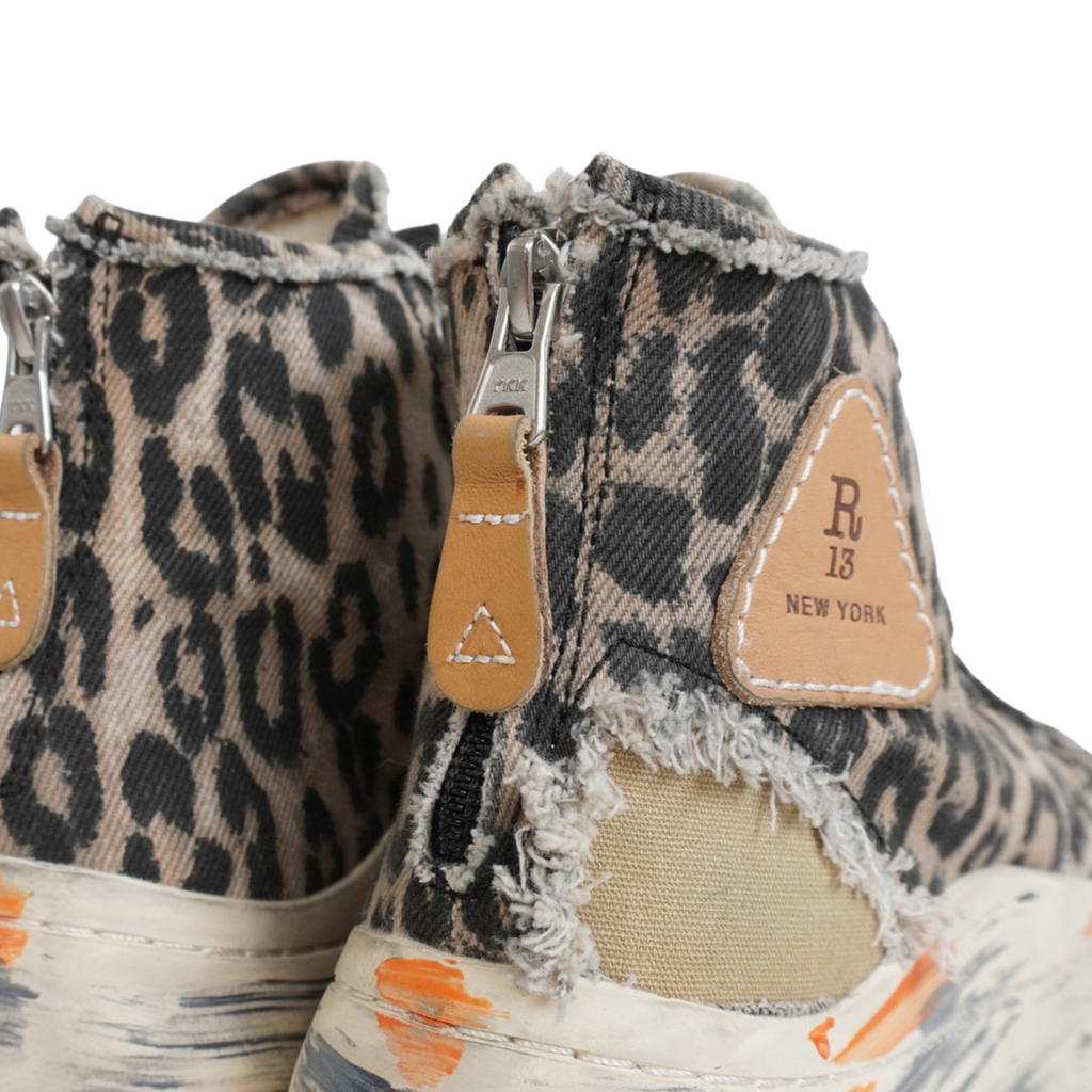 R13 'Kurt' High-Top Sneakers - Women's 9