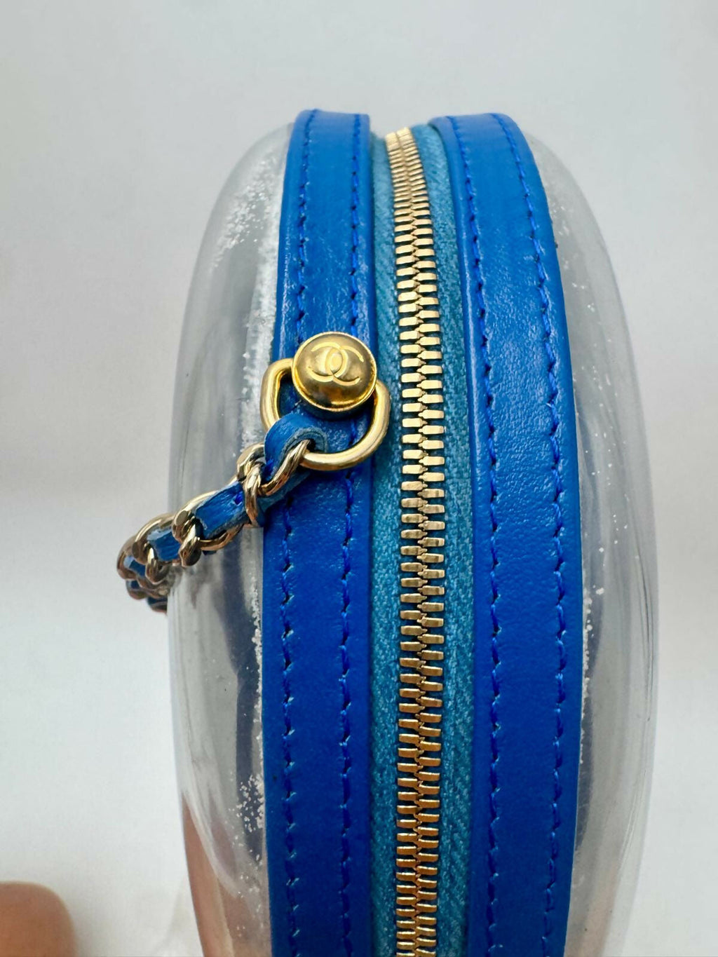 Chanel limited Edition PVC Sand Sphere Clutch Bag