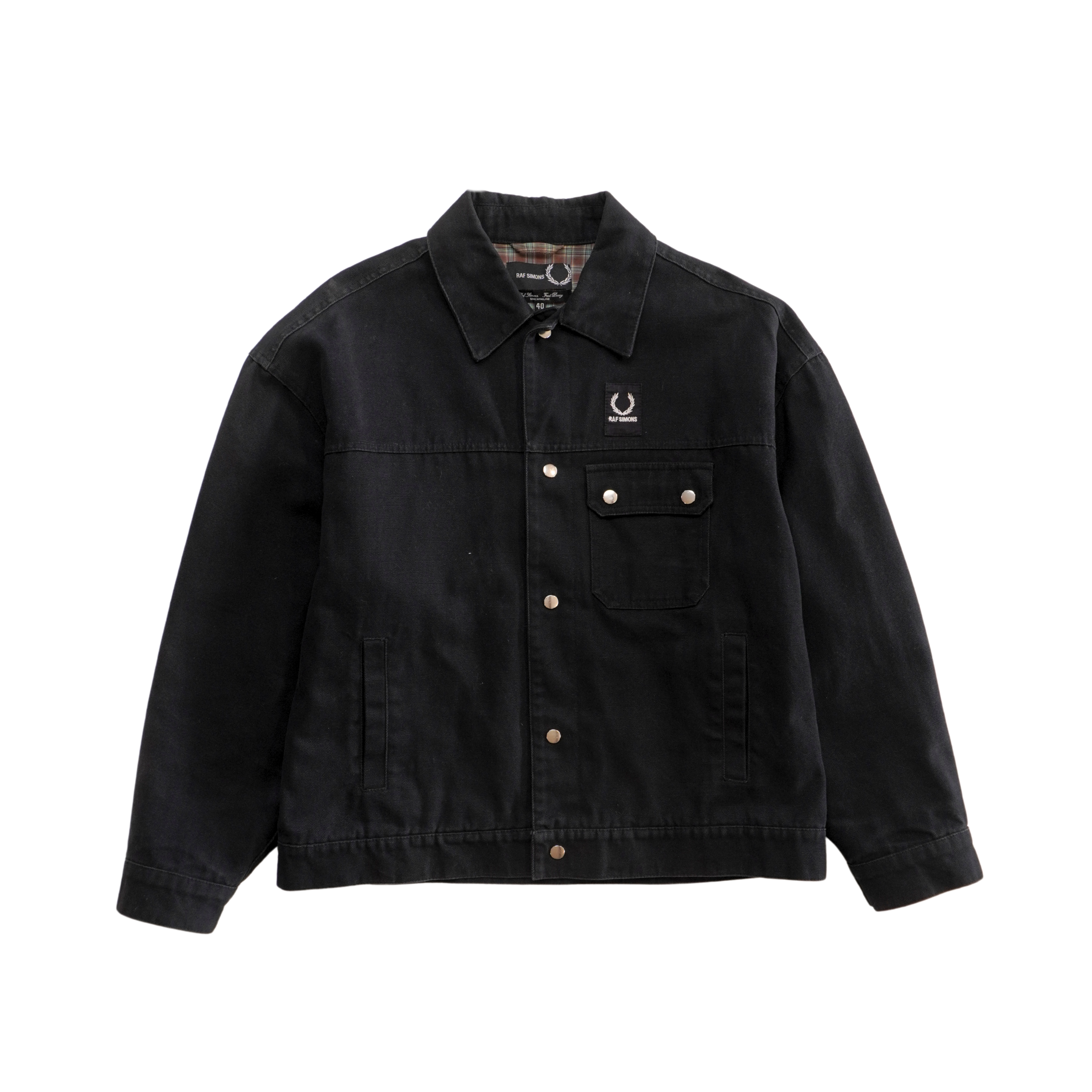 Raf Simons X Fred Perry Denim Jacket - Men's 40