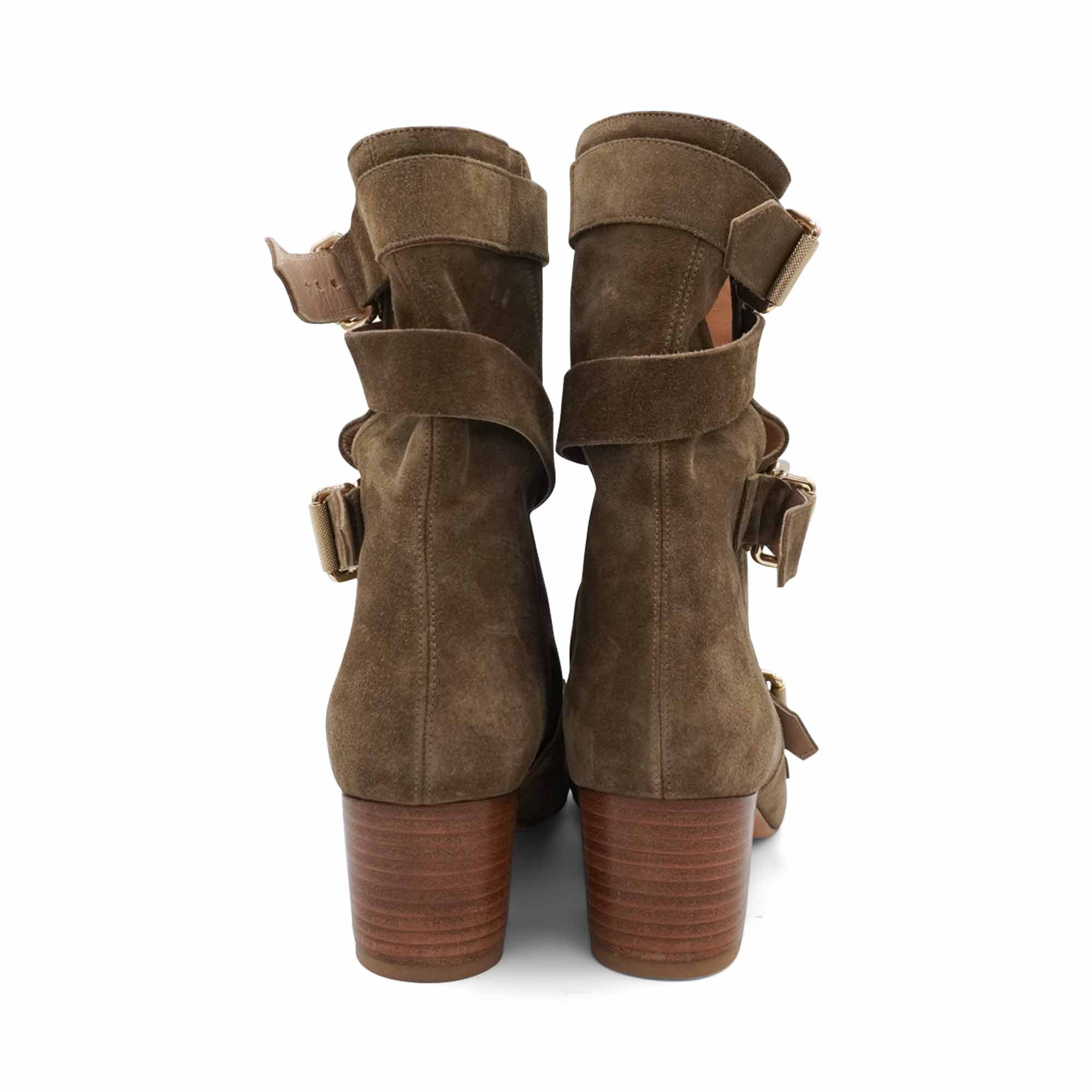 Zadig & Voltaire Buckle Ankle Boots - Women's 40