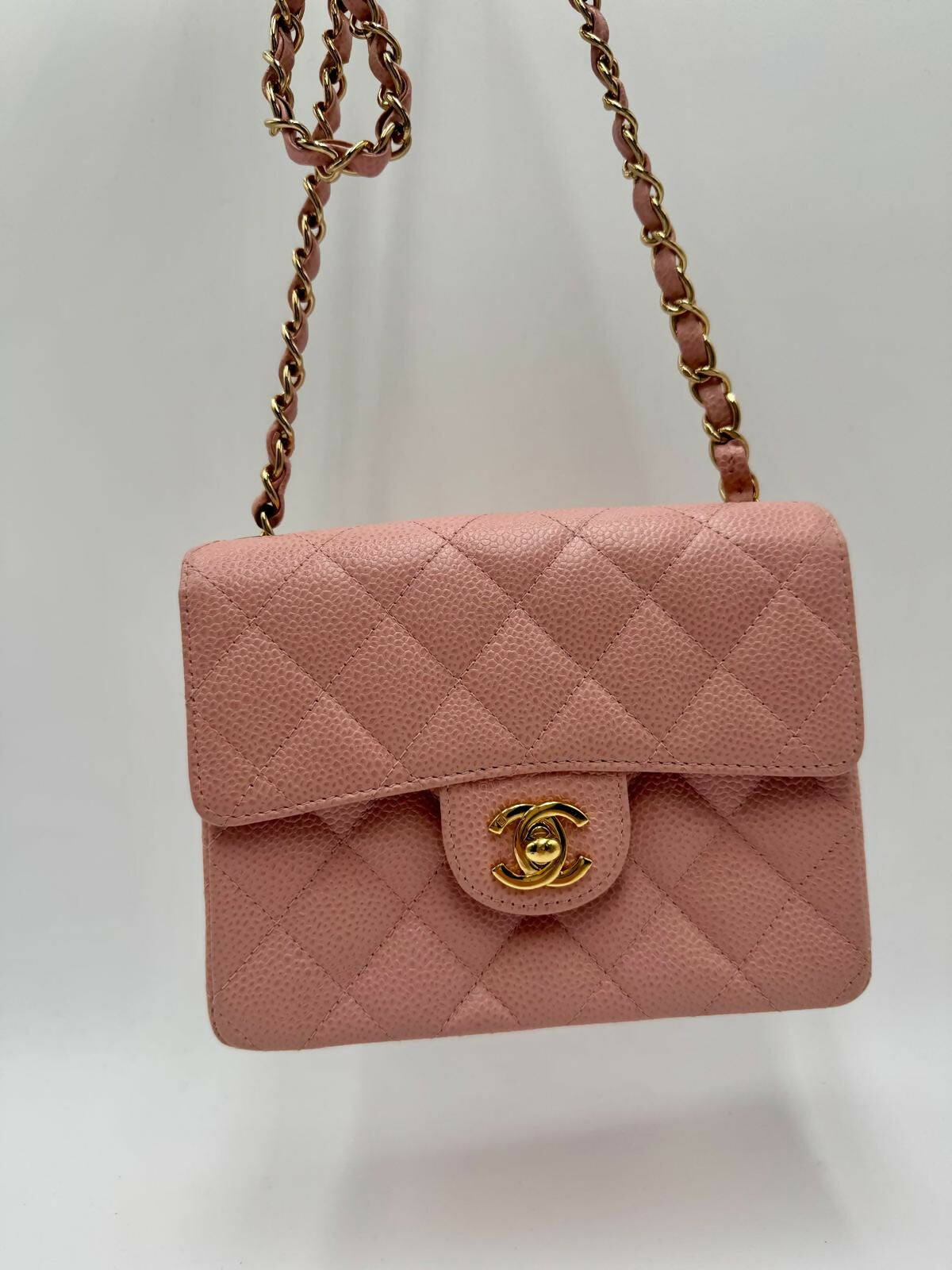 Chanel Vintage Mini Caviar Flap Bag