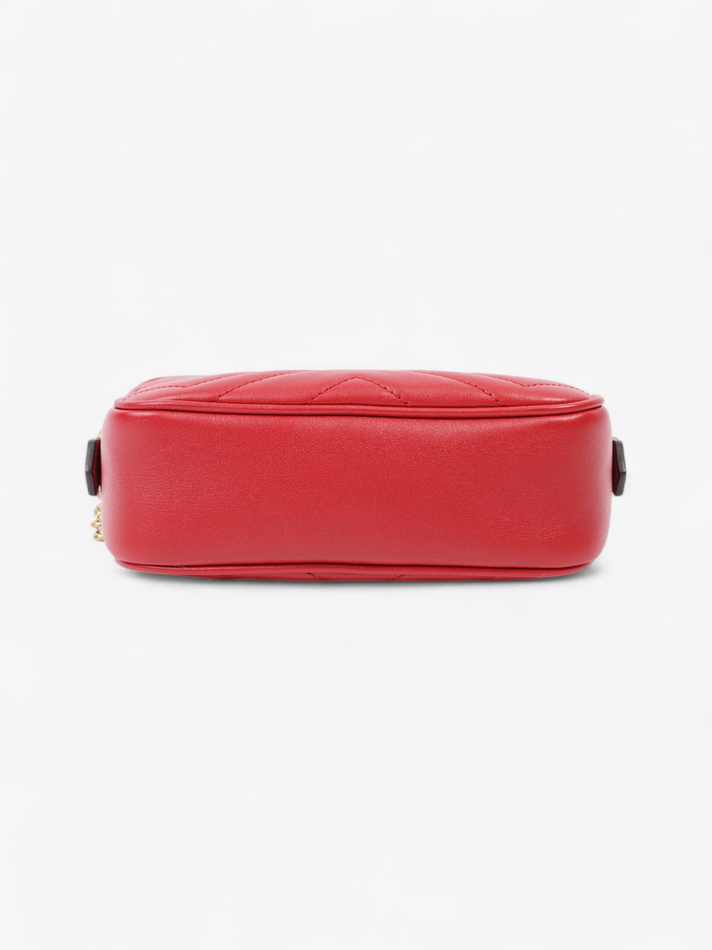 Gucci GG Marmont Red Matelasse Leather Mini