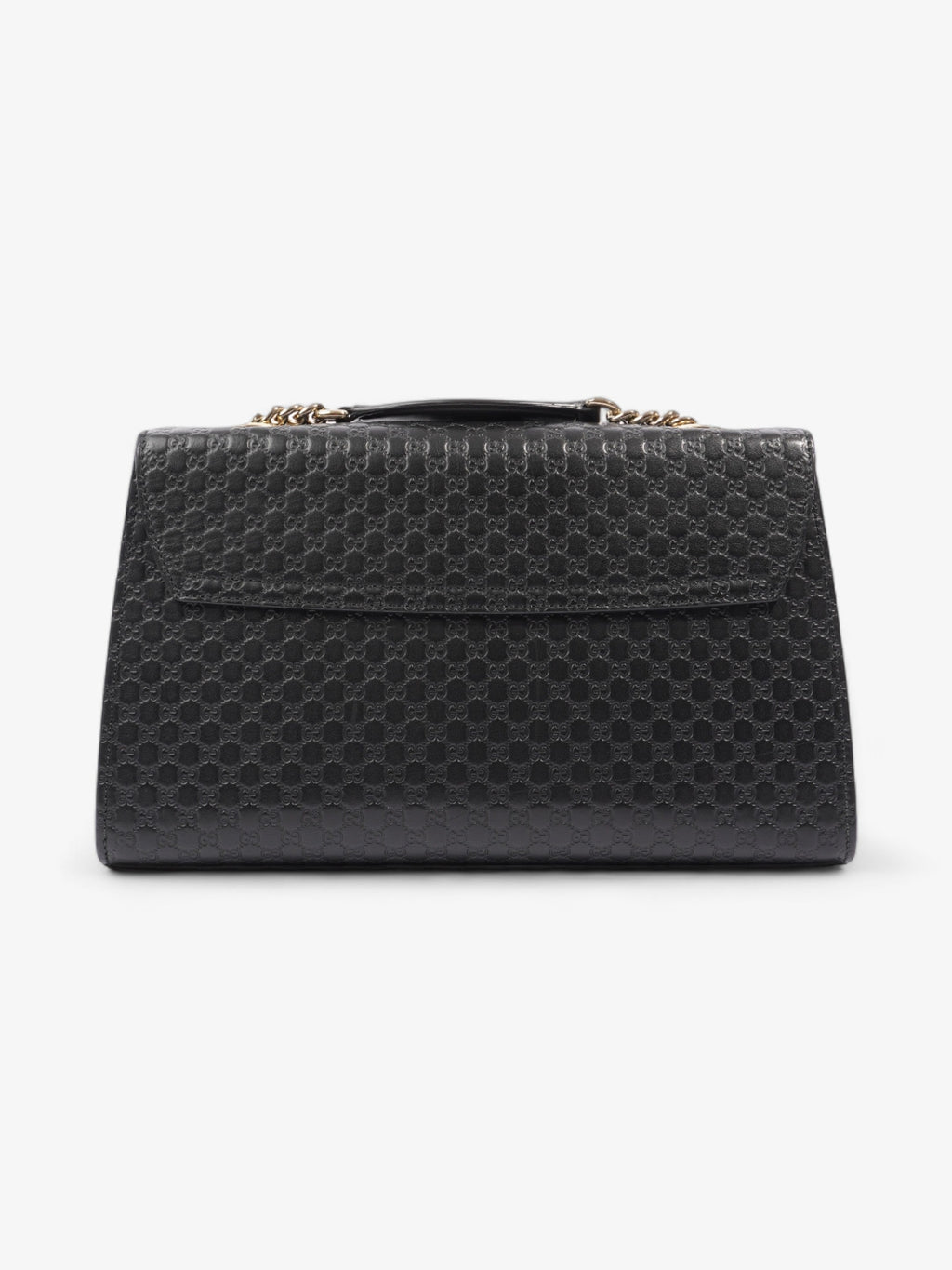 Gucci Emily Guccissima Chain Black Leather Medium