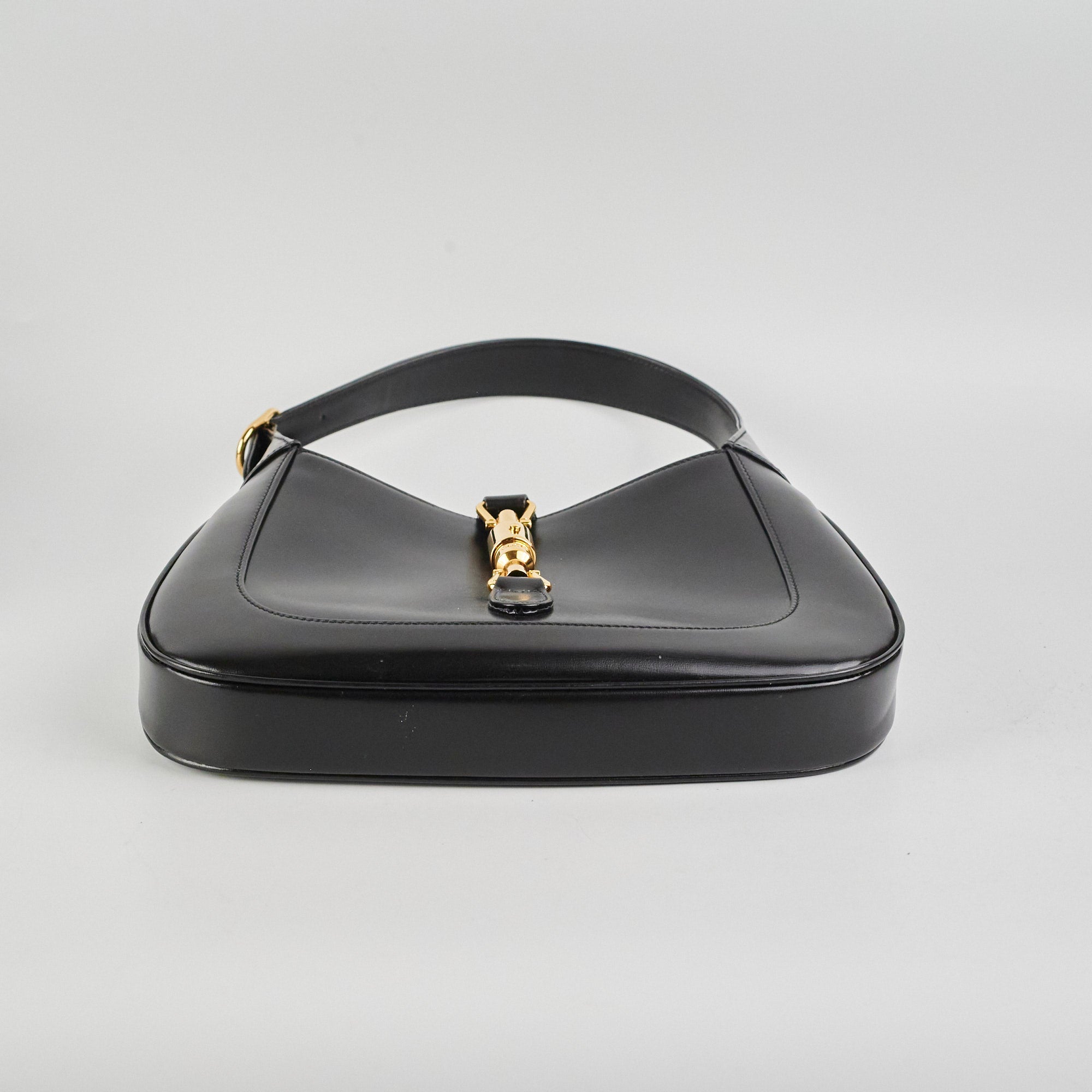 Gucci Jackie Small Black Leather Shoulder Bag