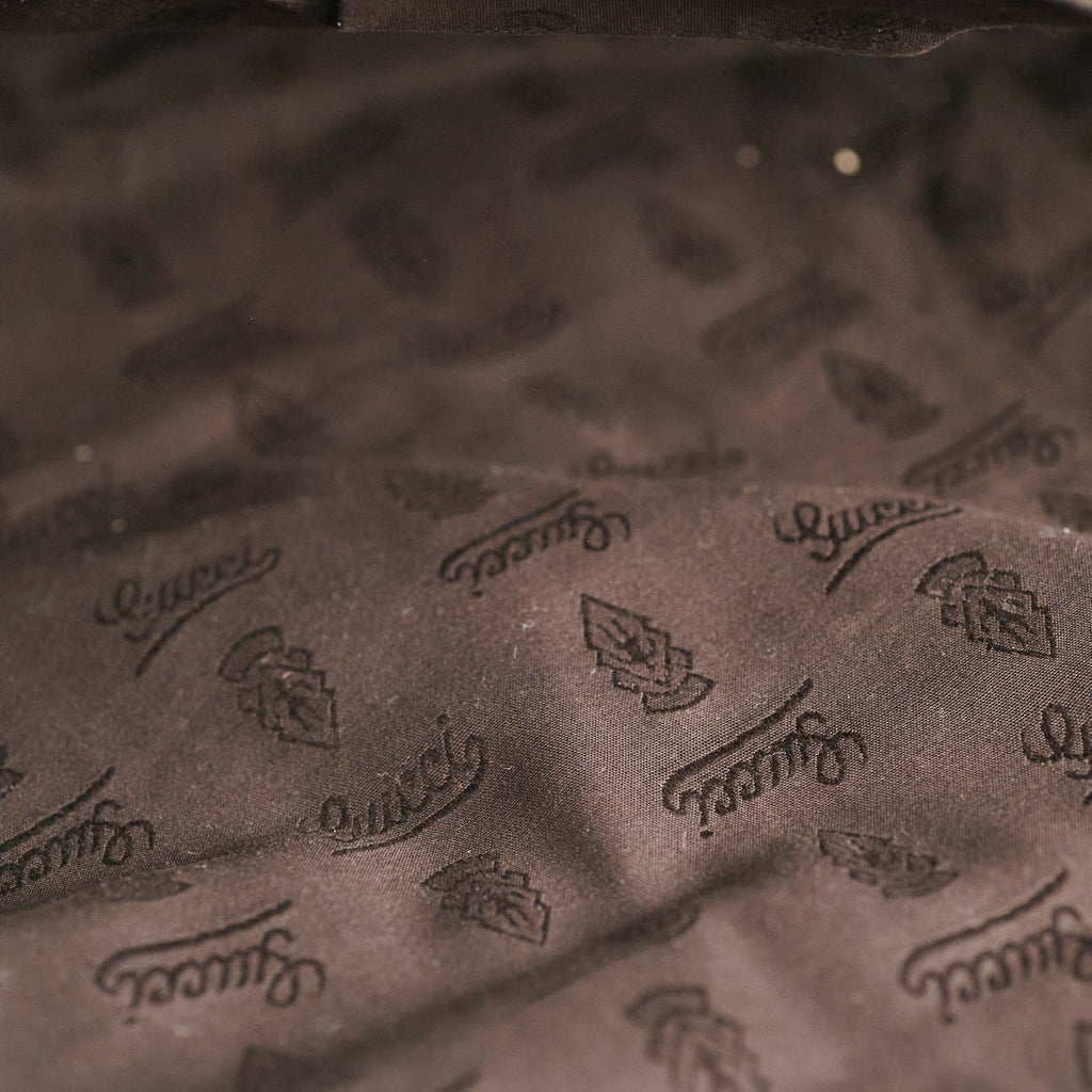 Gucci Silver/Grey Monogram Tote