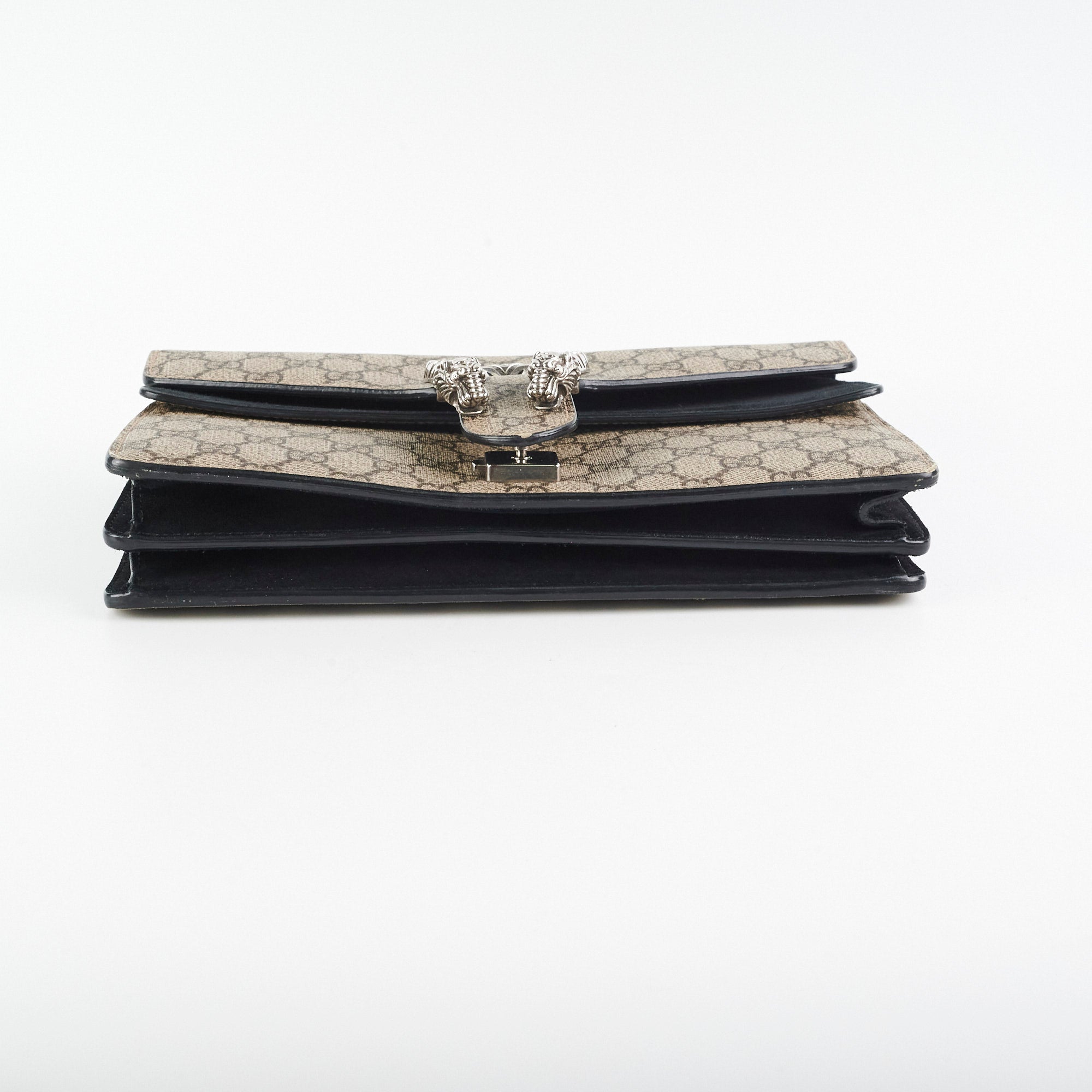 Gucci Medium Black Monogram Dionysus
