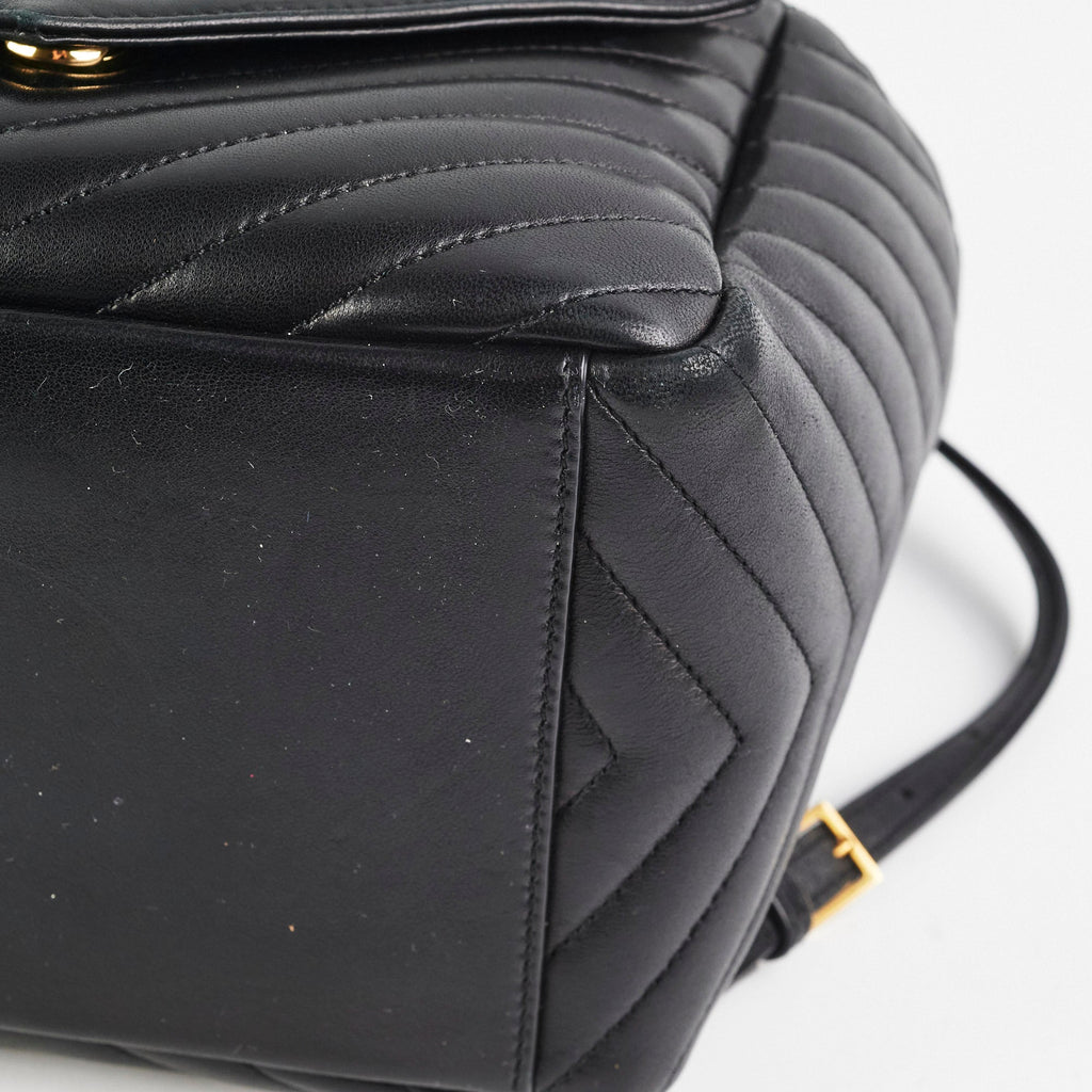 Saint Laurent Joe Backpack Black