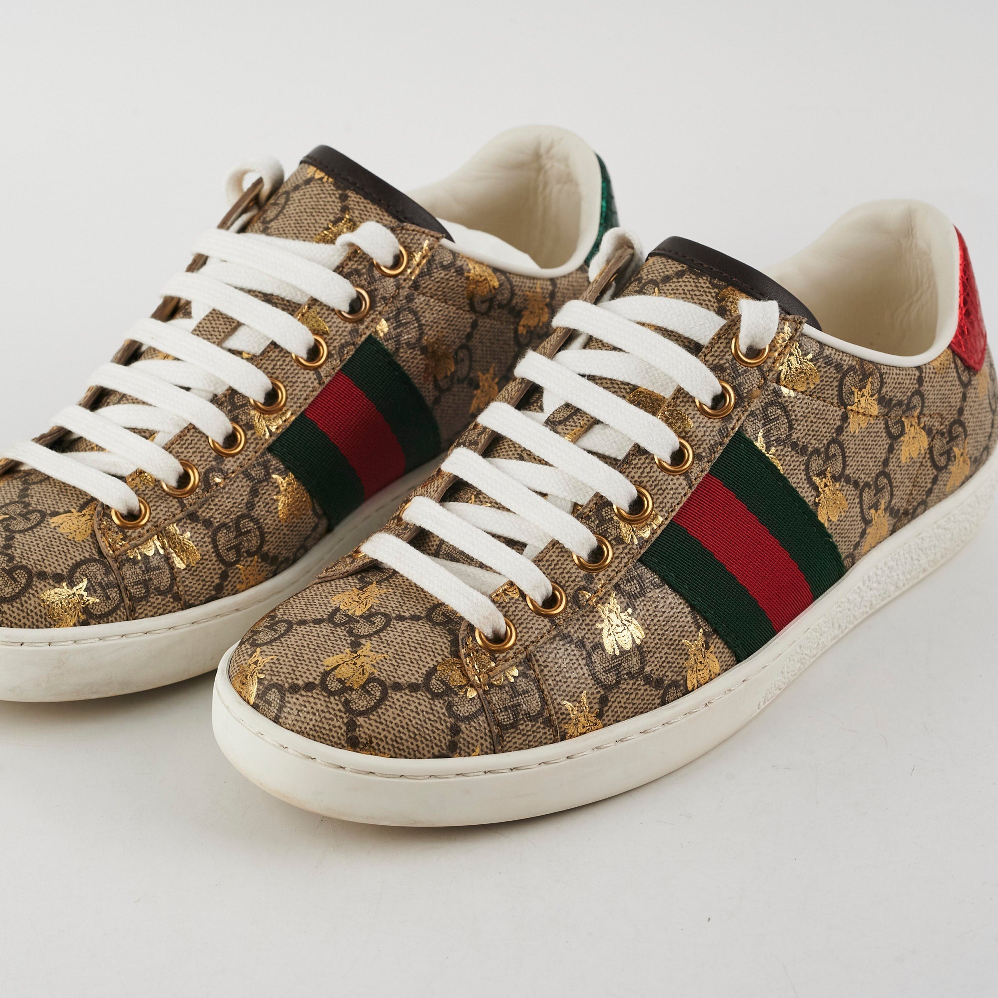 Gucci Women's Ace Surpreme Sneakers Size 35