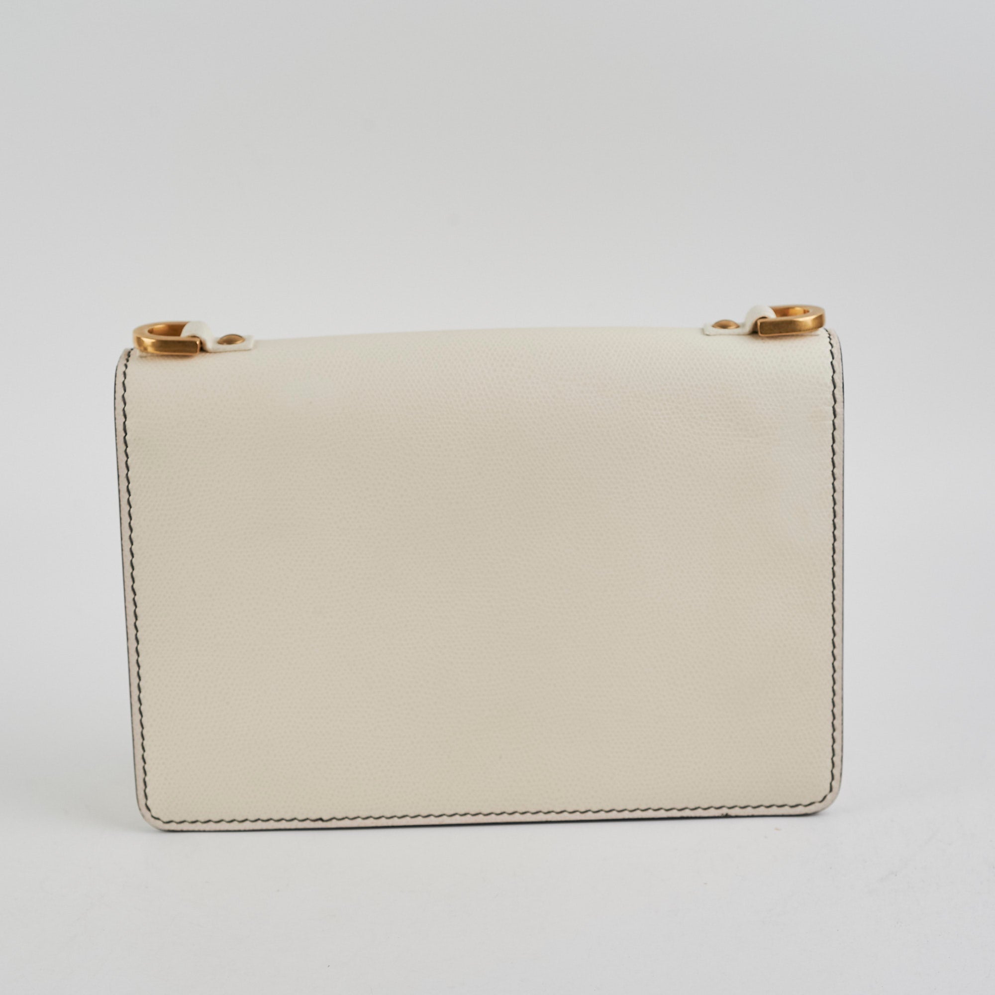 Christian Dior Ja'Dior Flap Bag Cream
