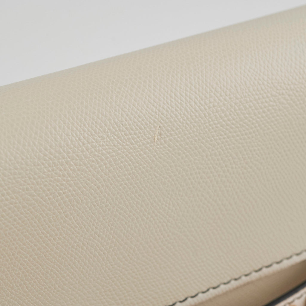 Christian Dior Ja'Dior Flap Bag Cream