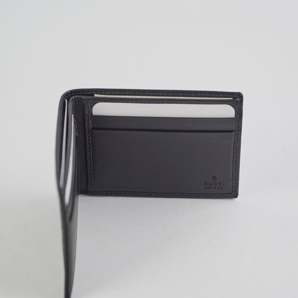 Gucci Mens Black Monogram Wallet