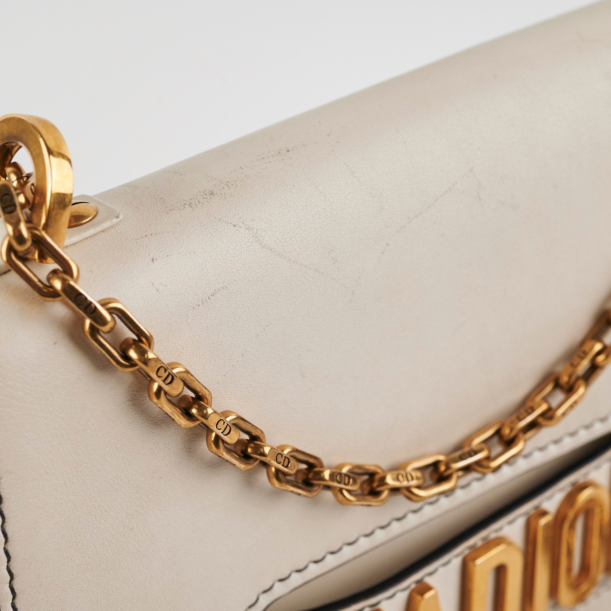 Christian Dior Jadior Leather Flap Bag