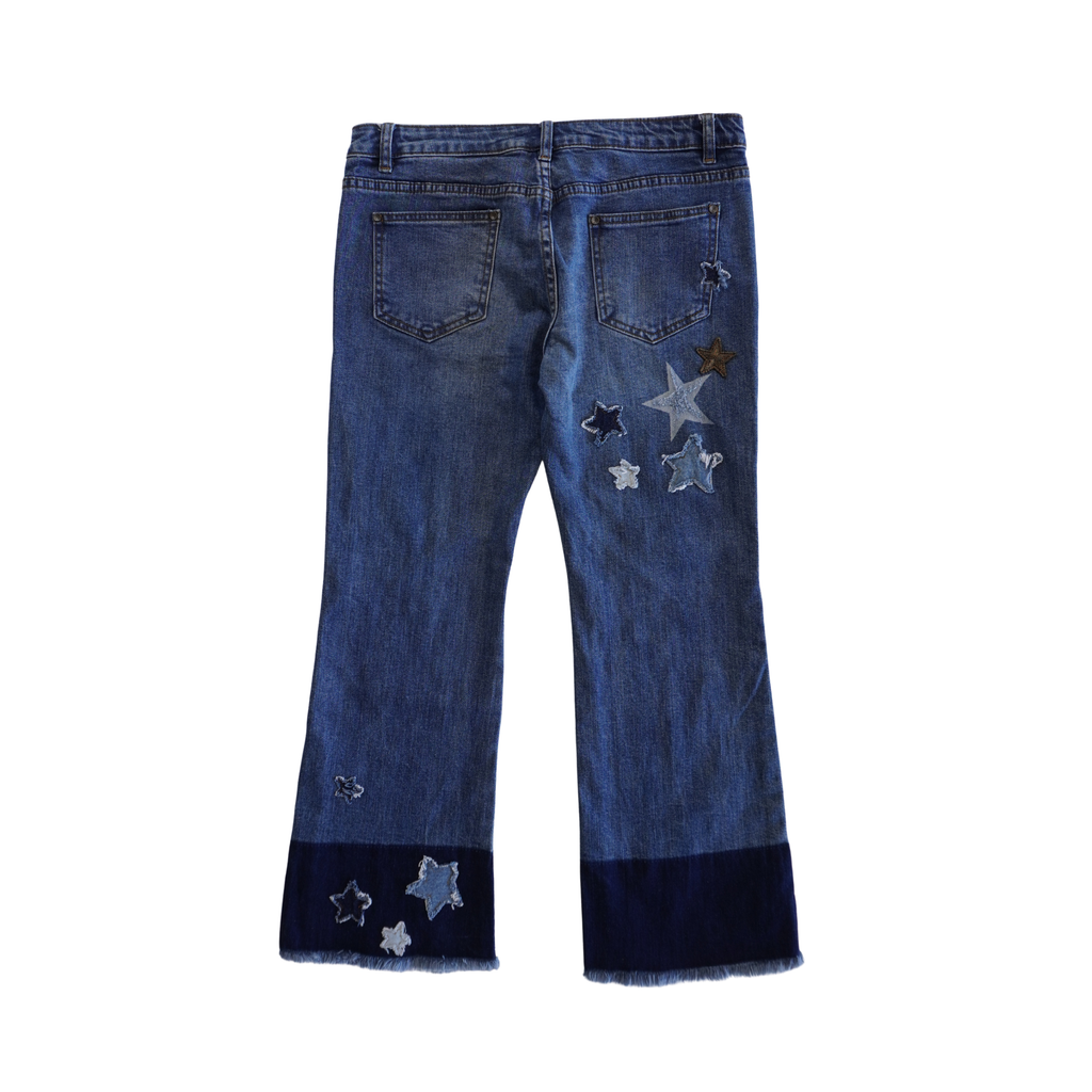 Red Valentino Kick Flare Star Jeans - Women's 30