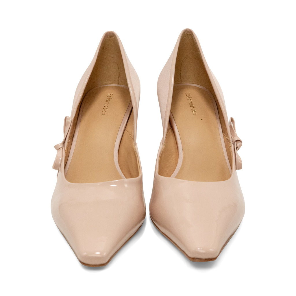 Reformation 'Neve Bow' Pumps - Women's 8