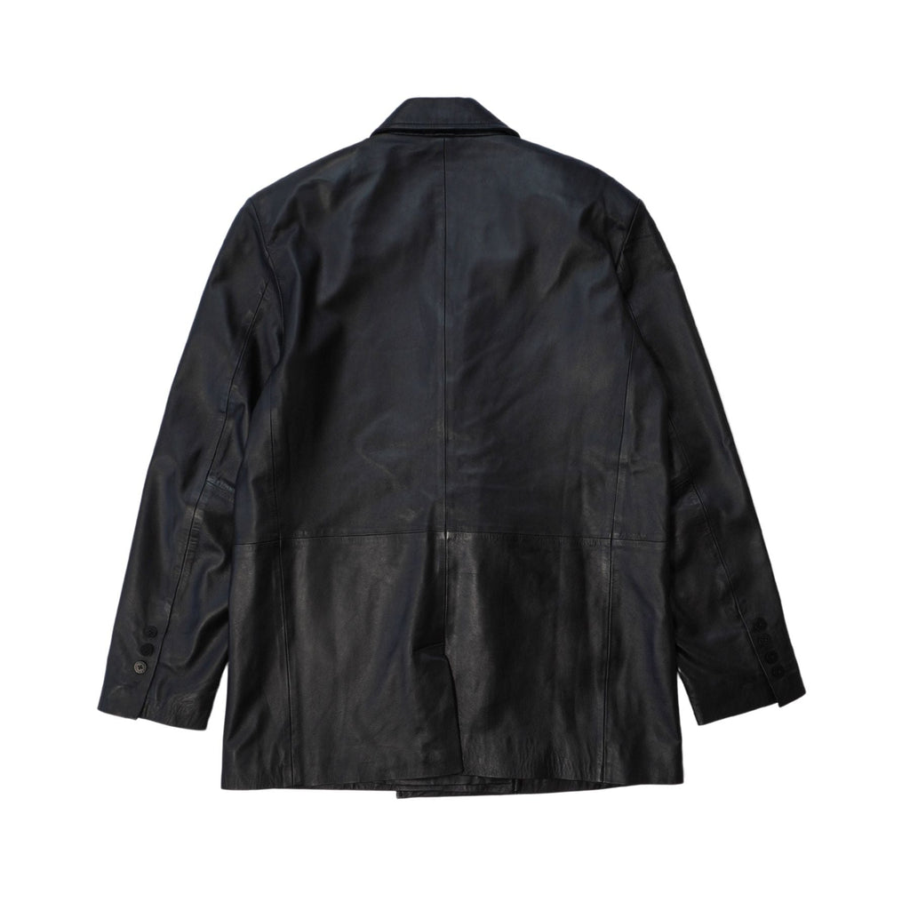 Remain Birger Christensen Leather Blazer Jacket - Women's 10