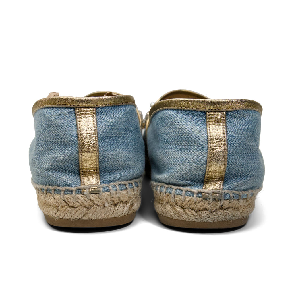 Rene Caovilla Embellished Espadrilels - Women's 39