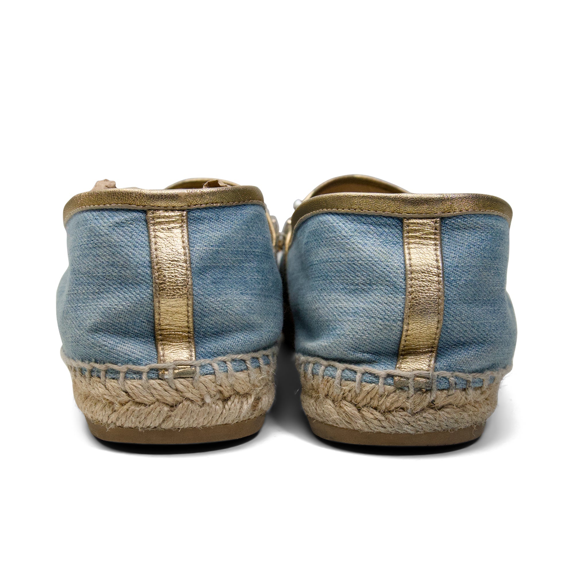 Rene Caovilla Embellished Espadrilels - Women's 39