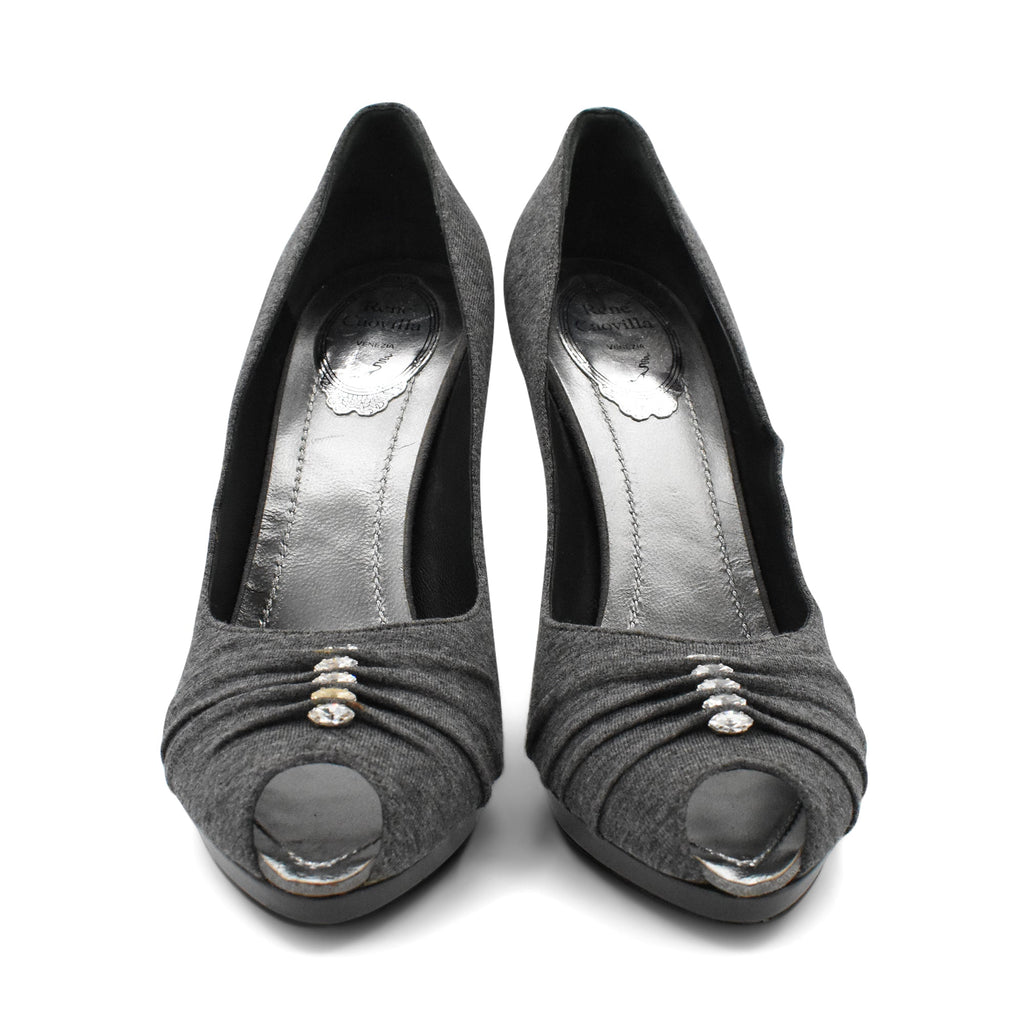 Rene Caovilla Jersey Pumps - Women's 38