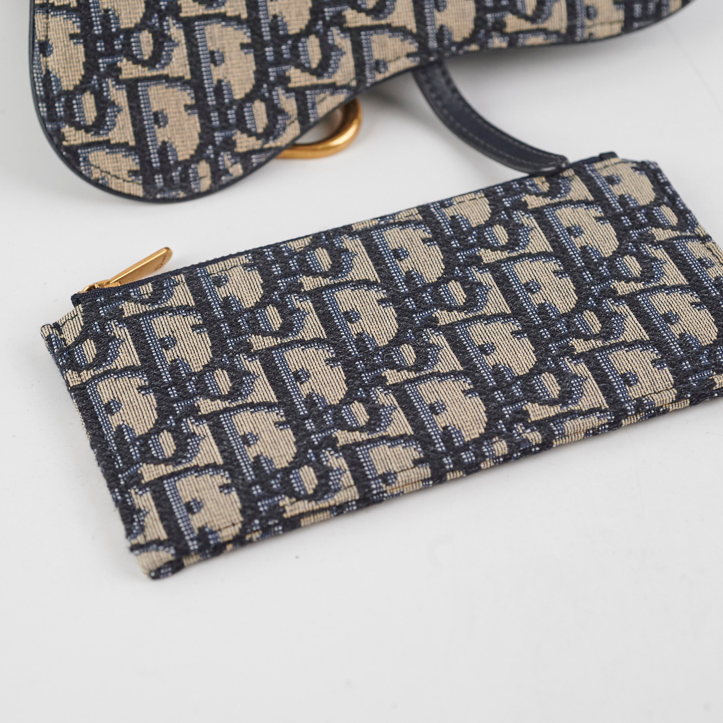 Christian Dior Long Saddle Wallet On Chain WOC