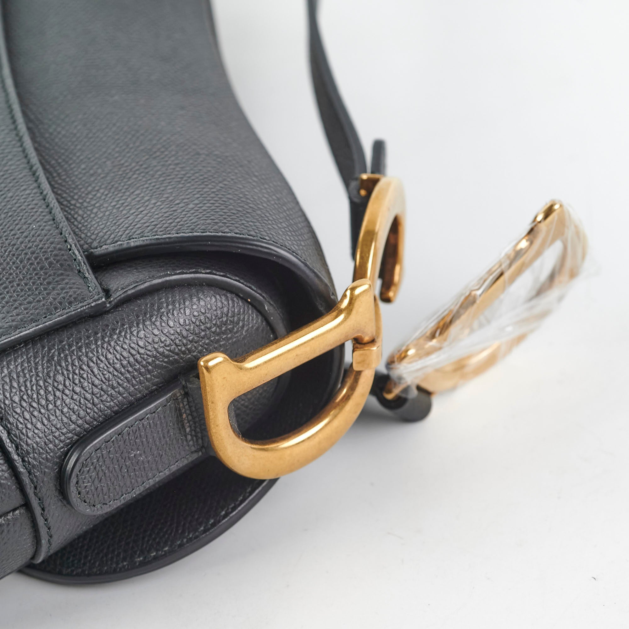 Christian Dior Saddle Bag Black