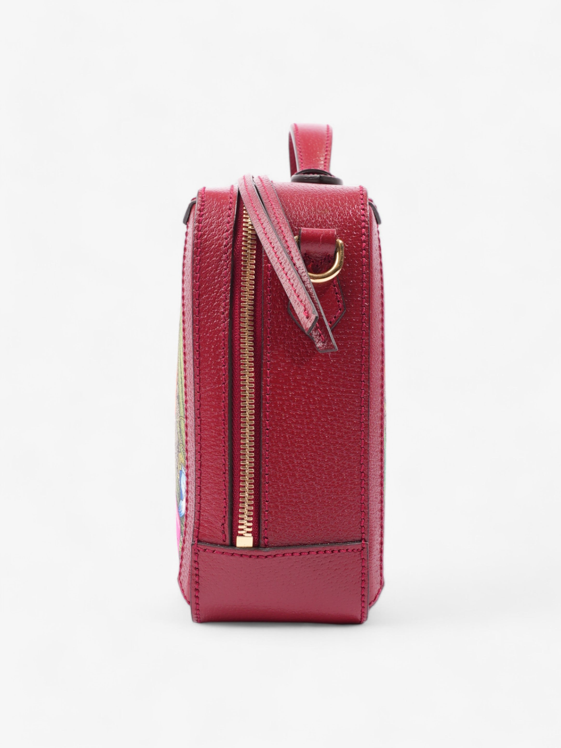 Gucci Ophidia GG Flora / Red Canvas Small