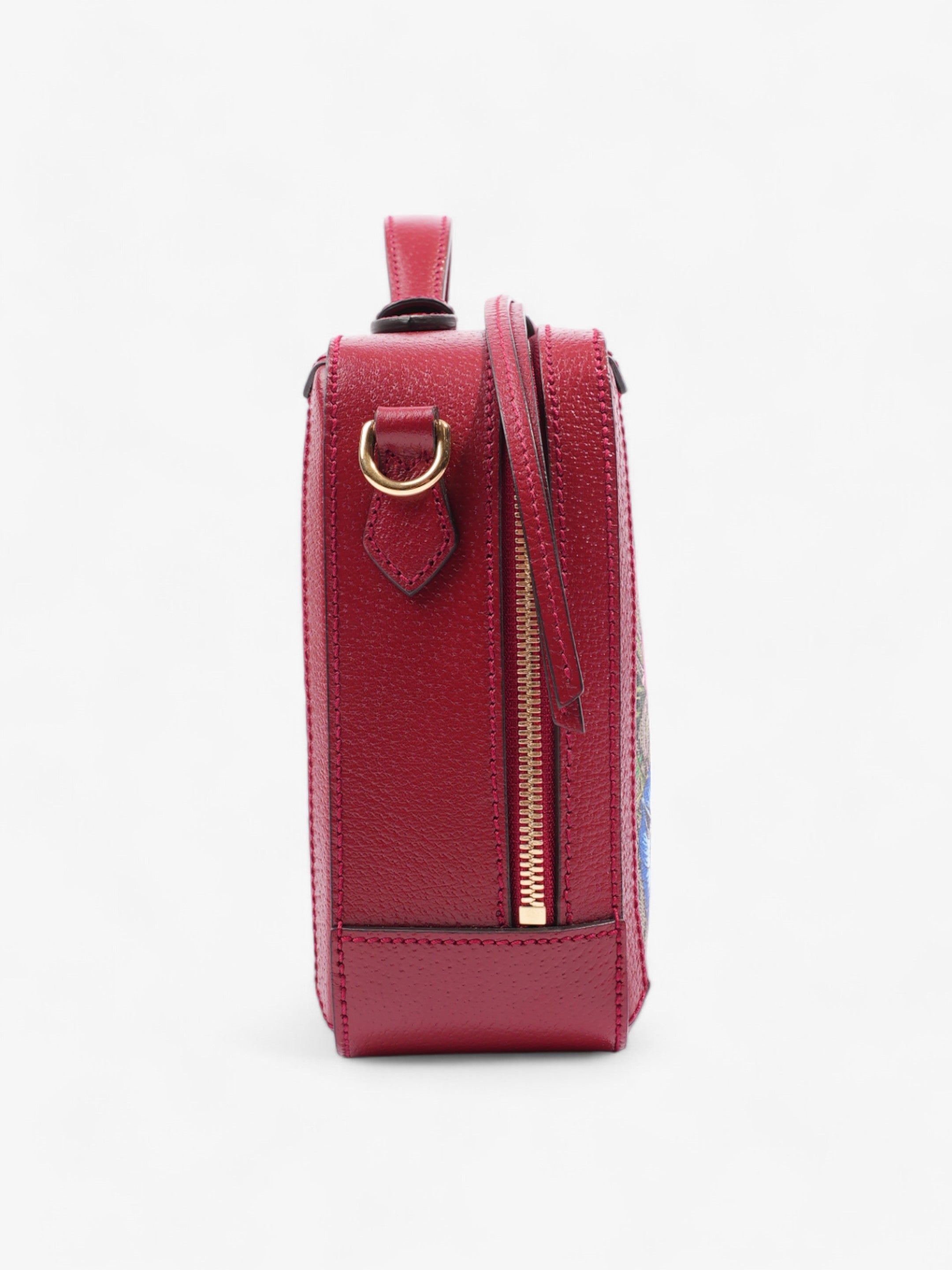 Gucci Ophidia GG Flora / Red Canvas Small