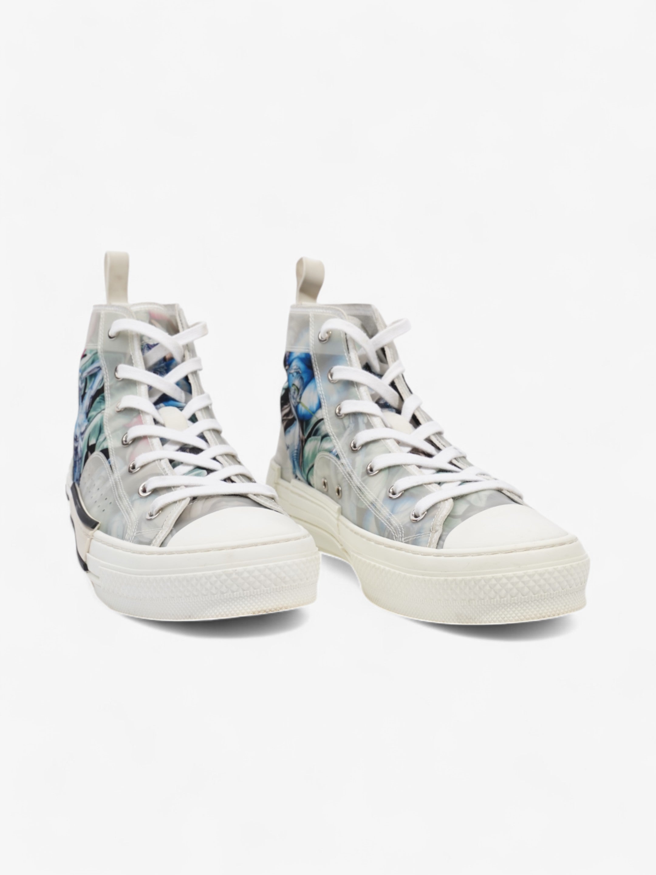 Christian Dior B23 High-tops White  / Multicolour Canvas EU 40 UK 7
