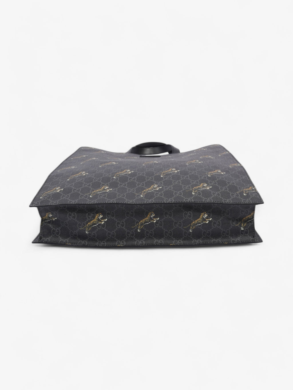 Gucci Bestiary Tote in Tiger Black Coated Canvas