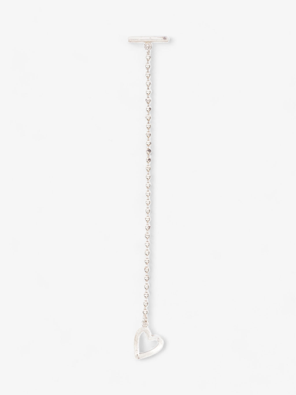 Gucci Heart Bracelet Silver Silver Sterling