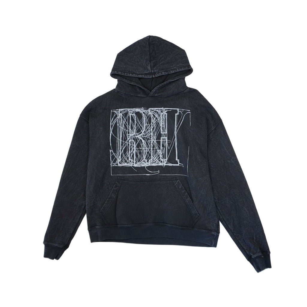 Rhude 'Scribble' Hoodie - Men's L