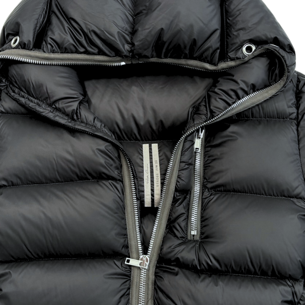 Rick Owens 'Gimp' Hooded Puffer - Women's 4