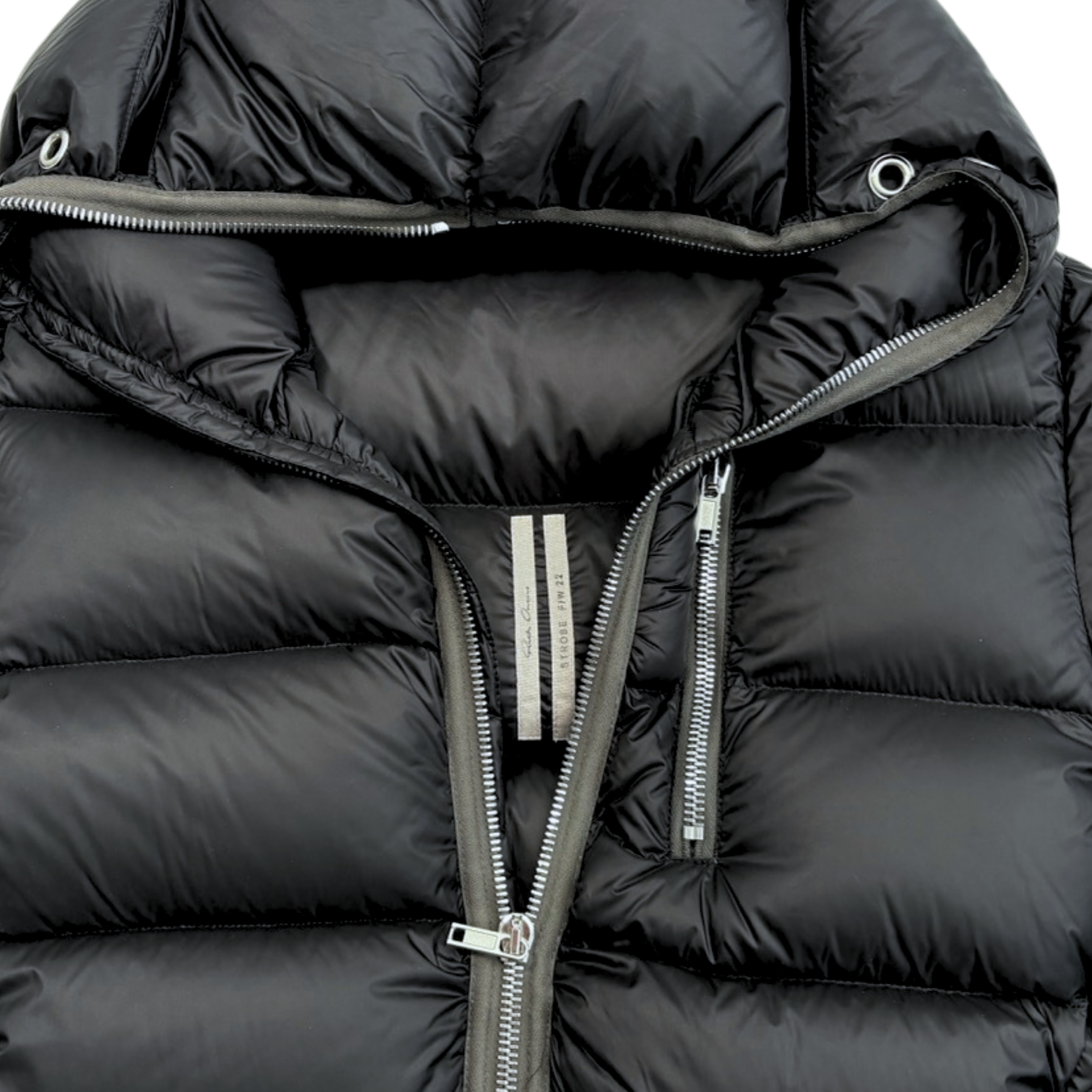 Rick Owens 'Gimp' Hooded Puffer - Women's 4