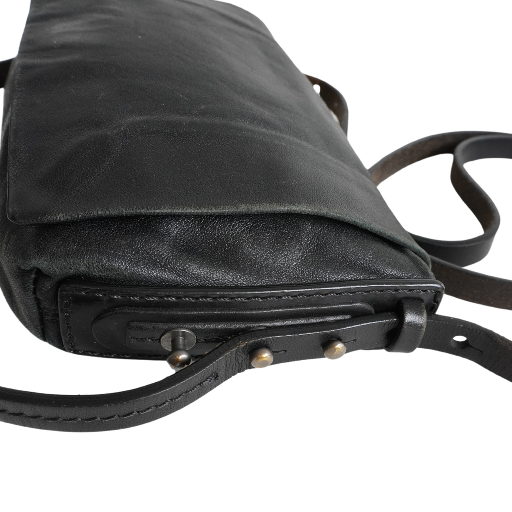 Rick Owens Leather Crossbody Bag