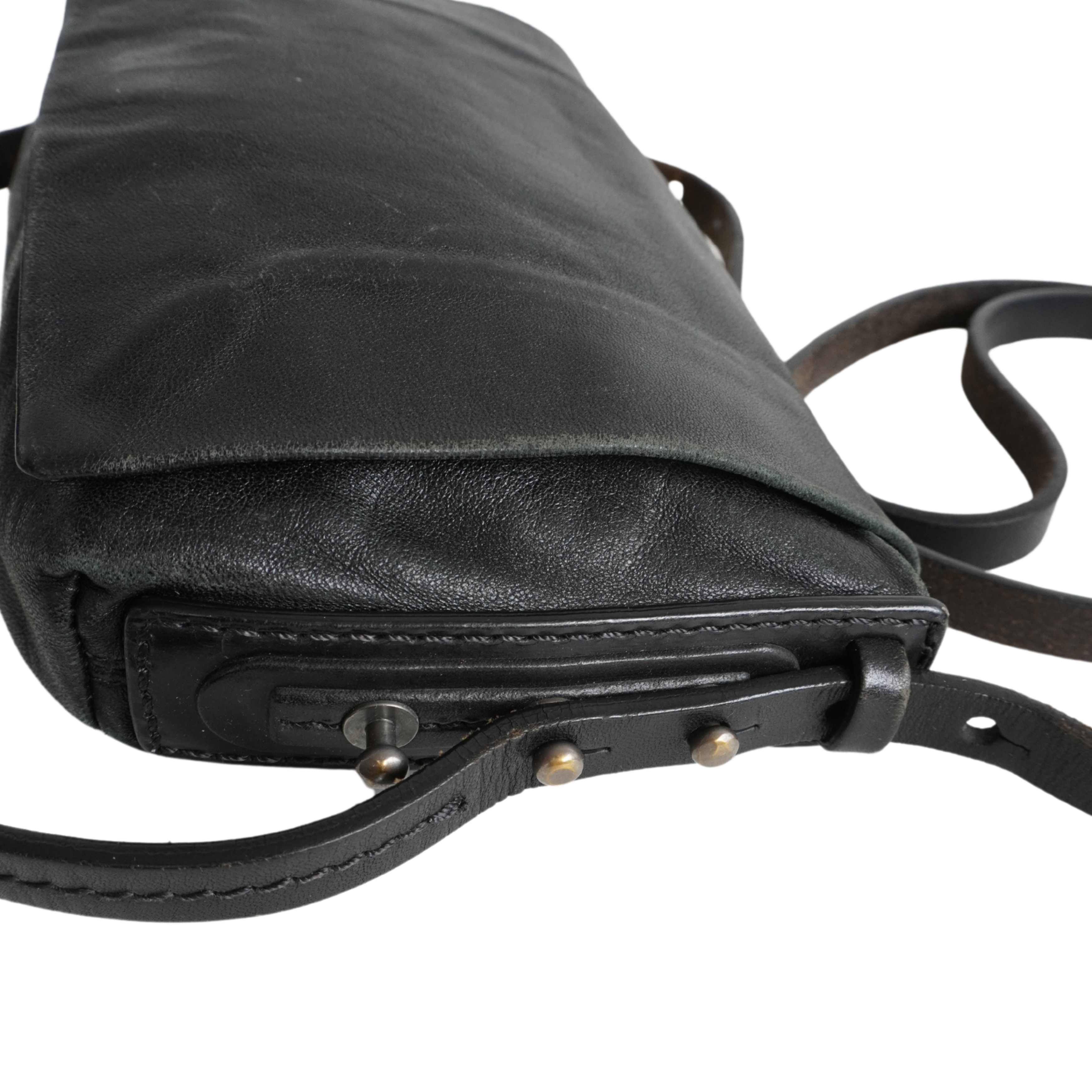 Rick Owens Leather Crossbody Bag